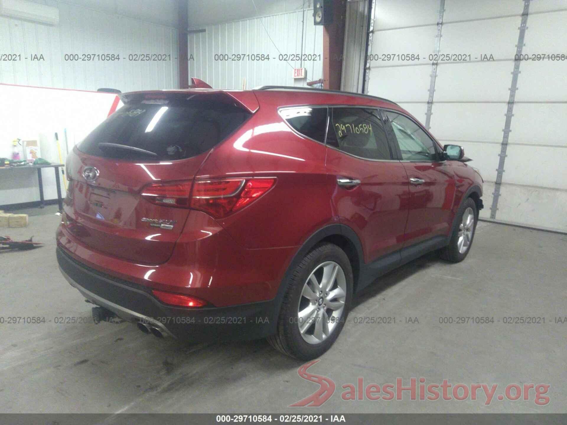 5XYZWDLA2GG351921 2016 HYUNDAI SANTA FE SPORT