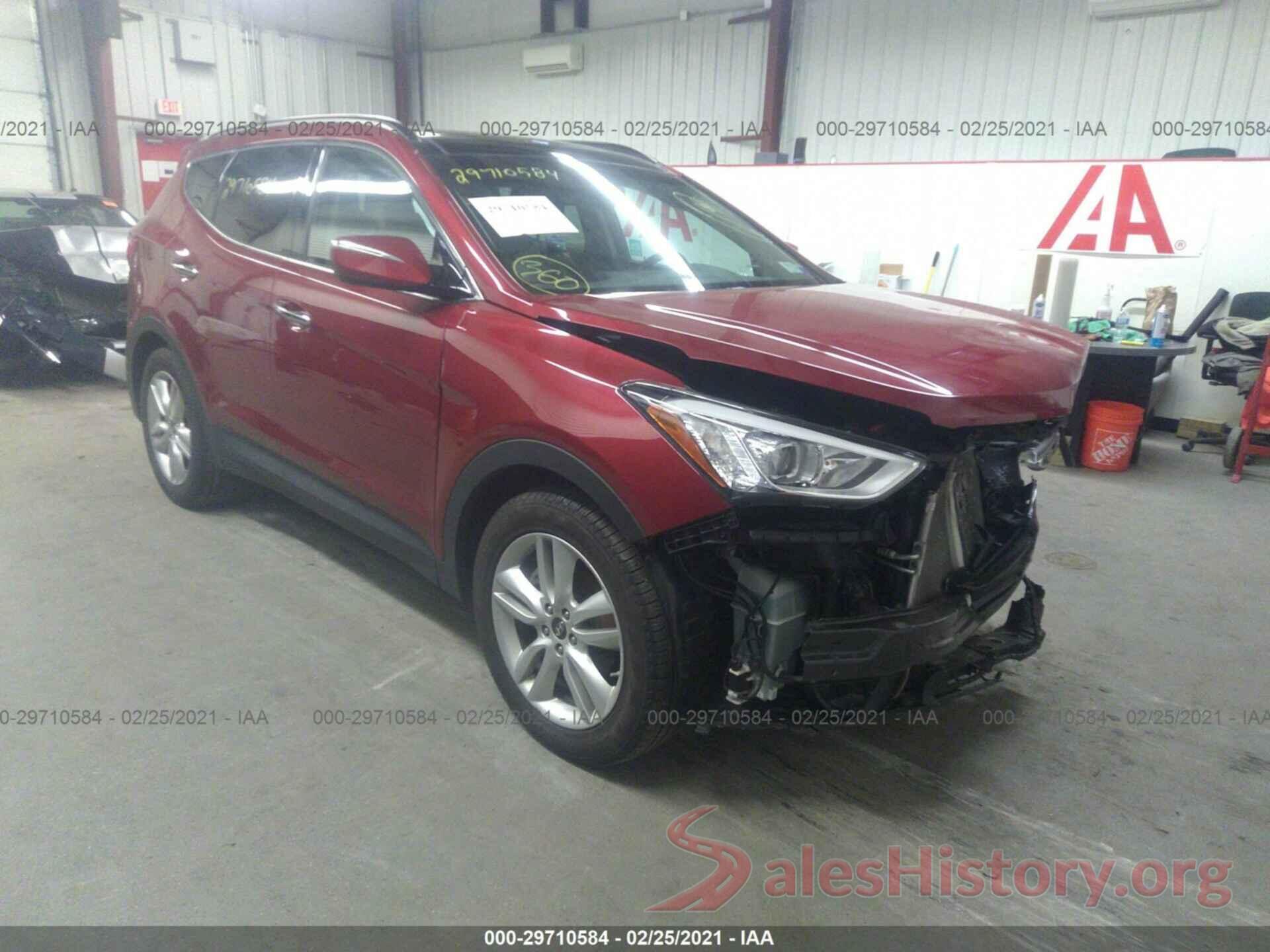 5XYZWDLA2GG351921 2016 HYUNDAI SANTA FE SPORT