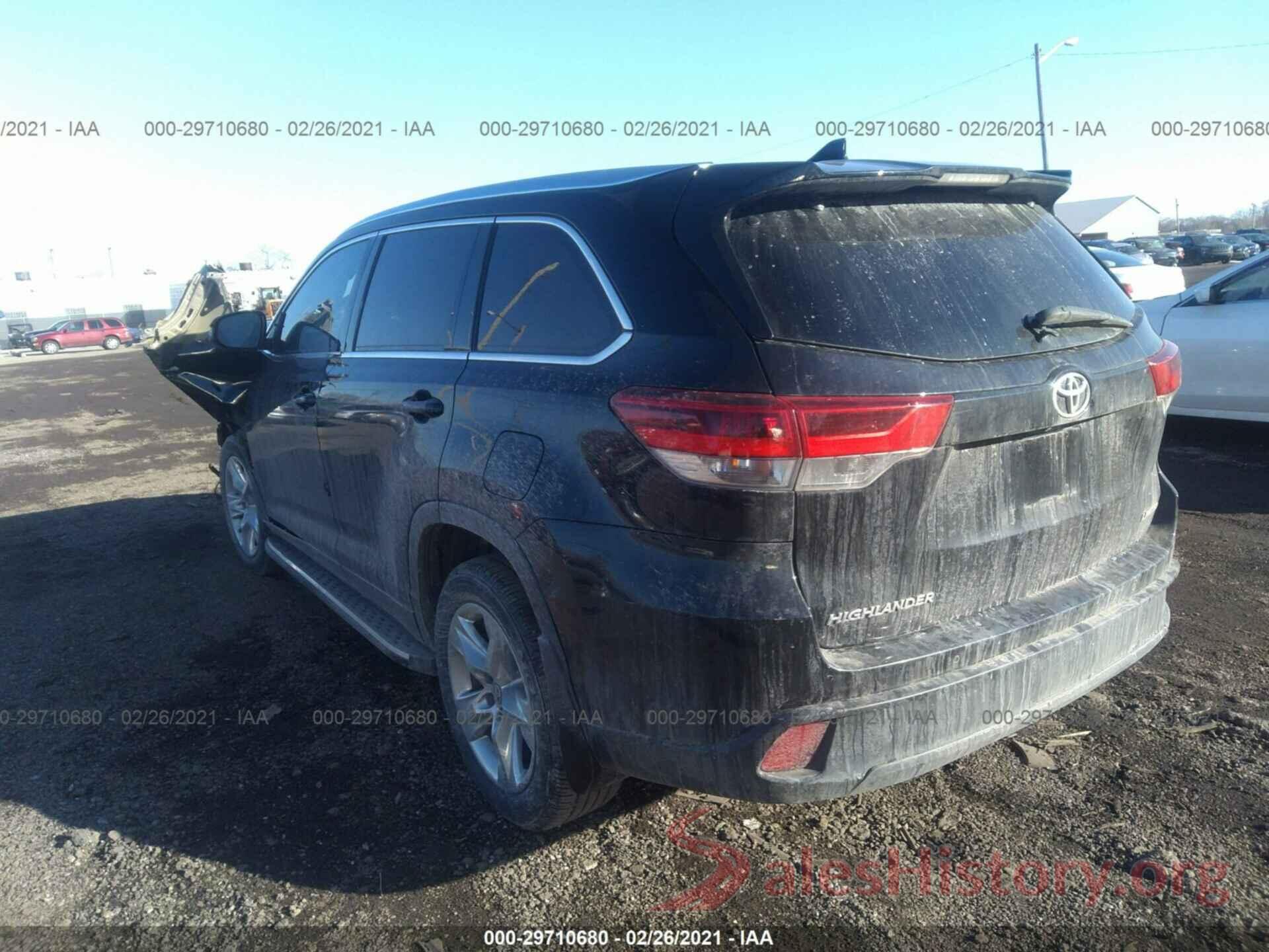 5TDYZRFH3HS232370 2017 TOYOTA HIGHLANDER