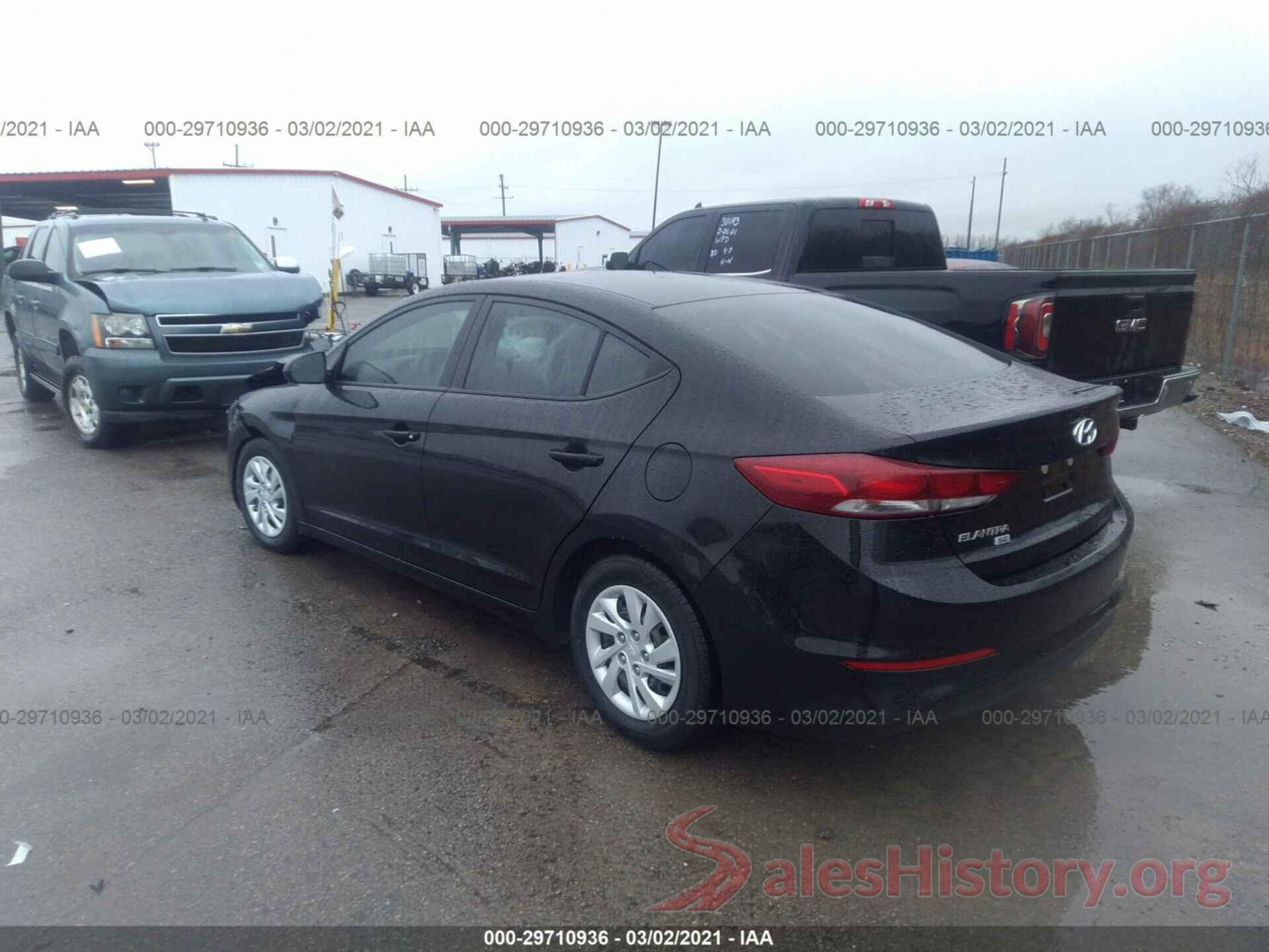 5NPD74LF6JH343629 2018 HYUNDAI ELANTRA