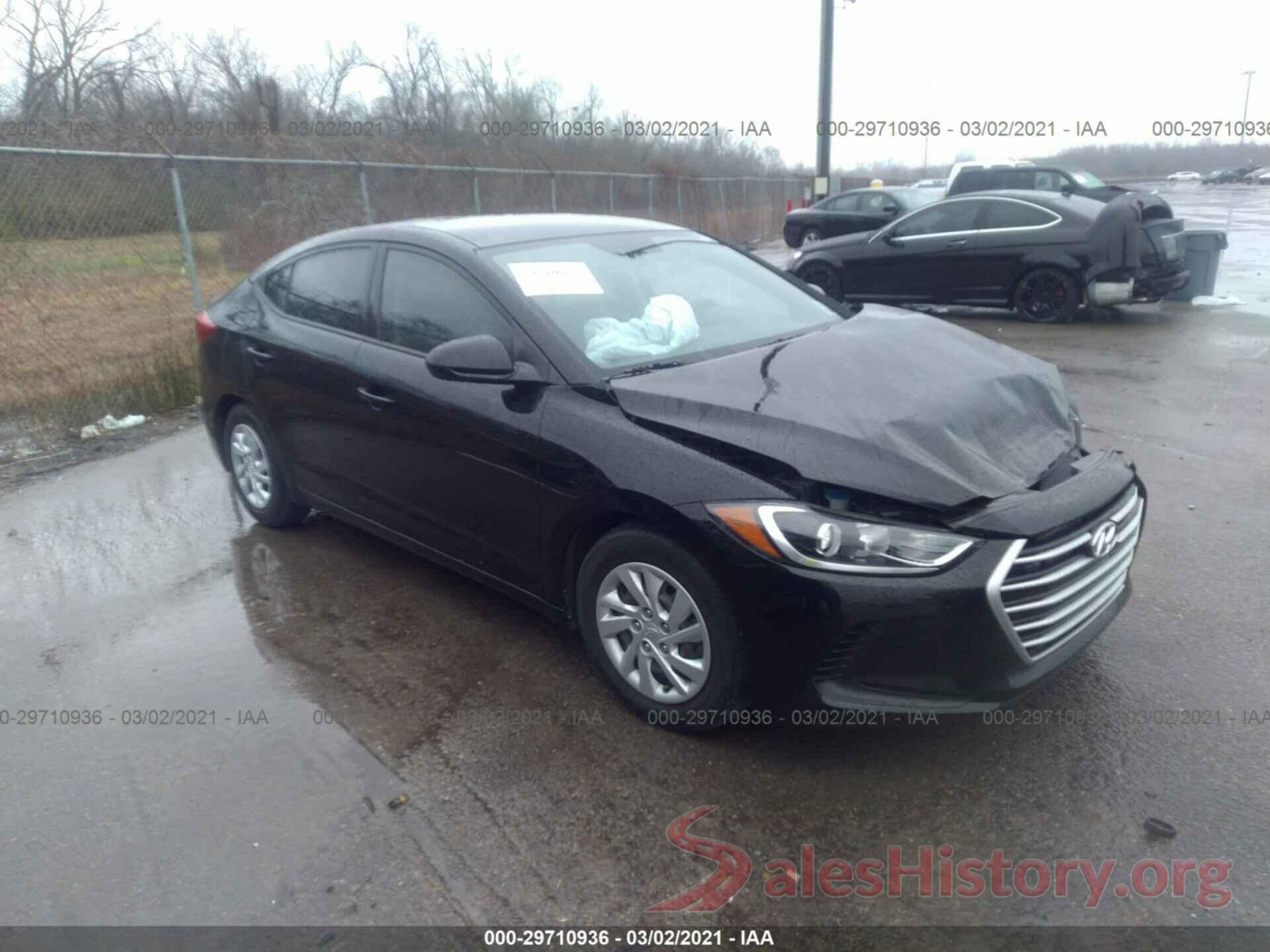 5NPD74LF6JH343629 2018 HYUNDAI ELANTRA