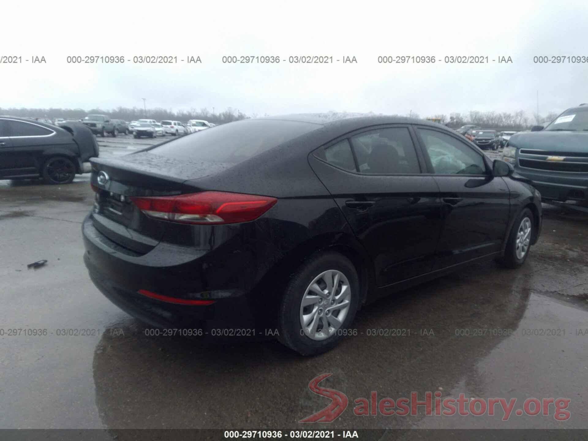 5NPD74LF6JH343629 2018 HYUNDAI ELANTRA