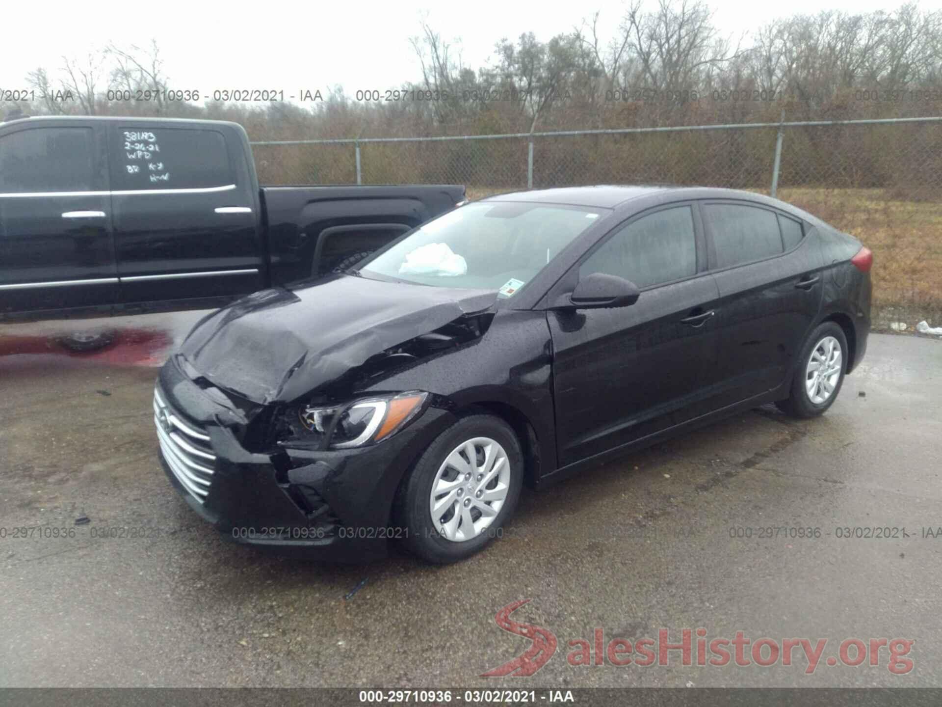 5NPD74LF6JH343629 2018 HYUNDAI ELANTRA