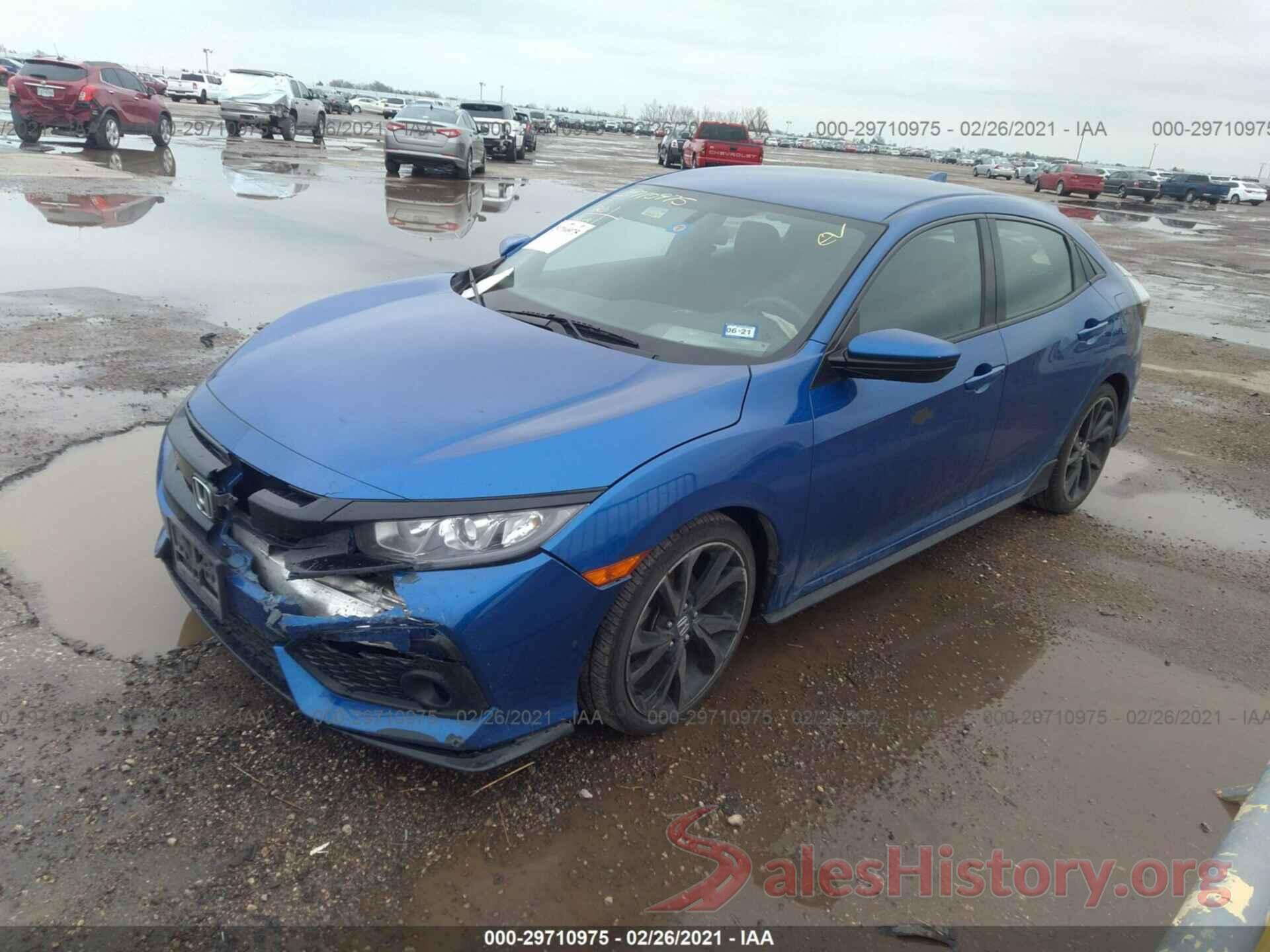 SHHFK7H44HU231466 2017 HONDA CIVIC HATCHBACK