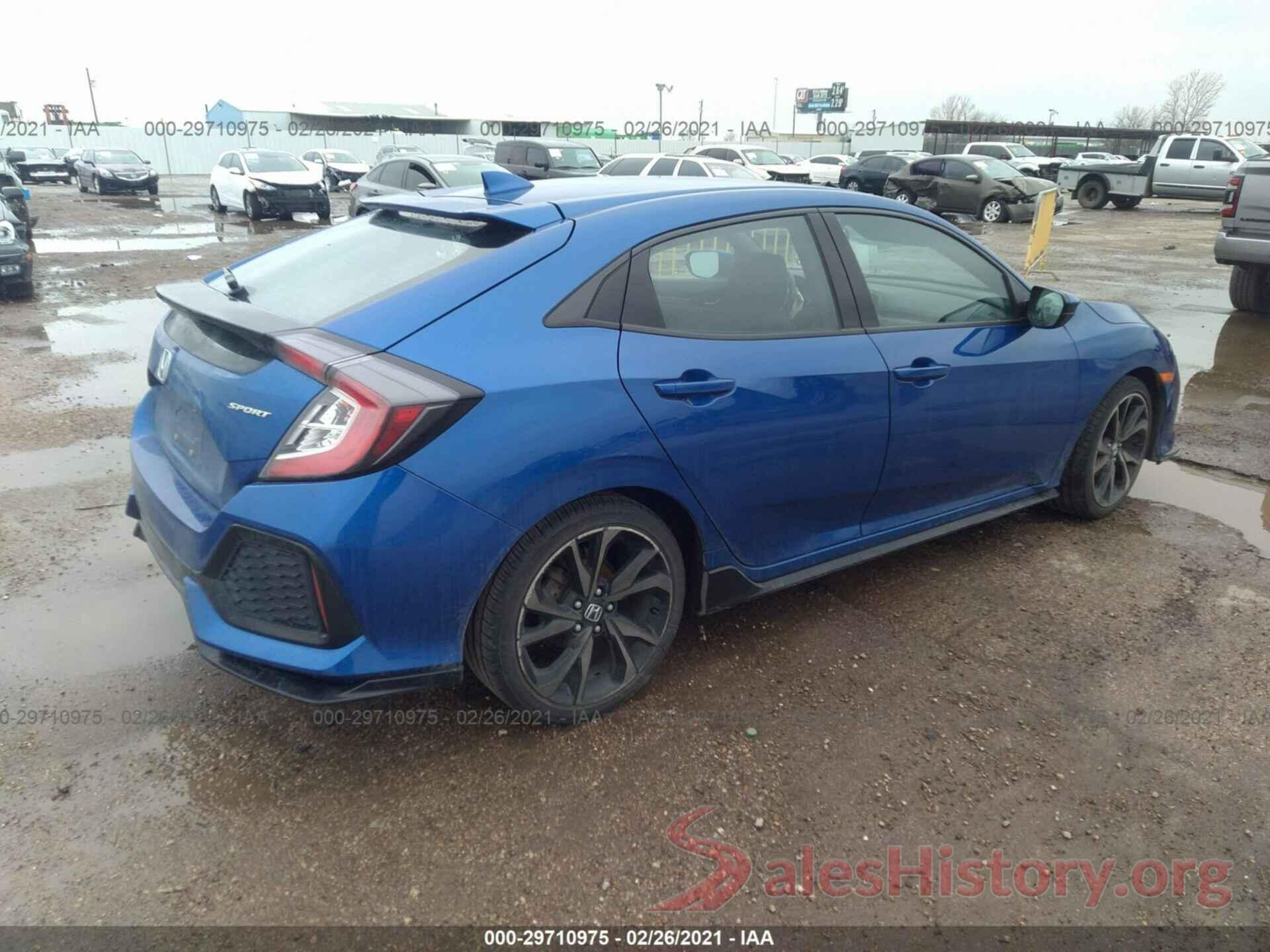 SHHFK7H44HU231466 2017 HONDA CIVIC HATCHBACK