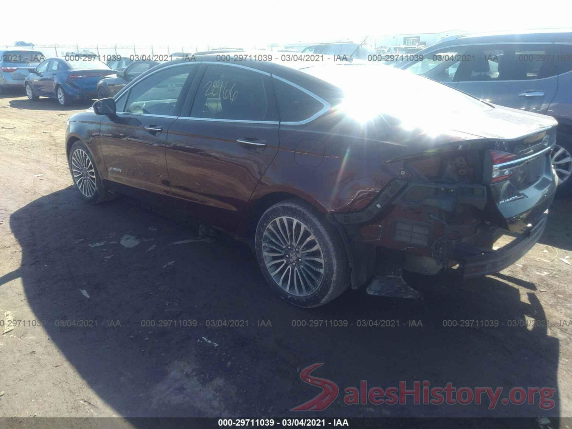 3FA6P0LU7JR260276 2018 FORD FUSION HYBRID