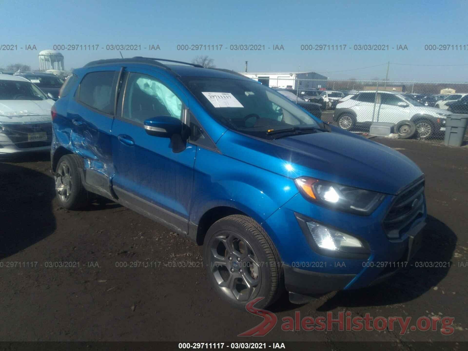 MAJ6P1CL7JC237396 2018 FORD ECOSPORT