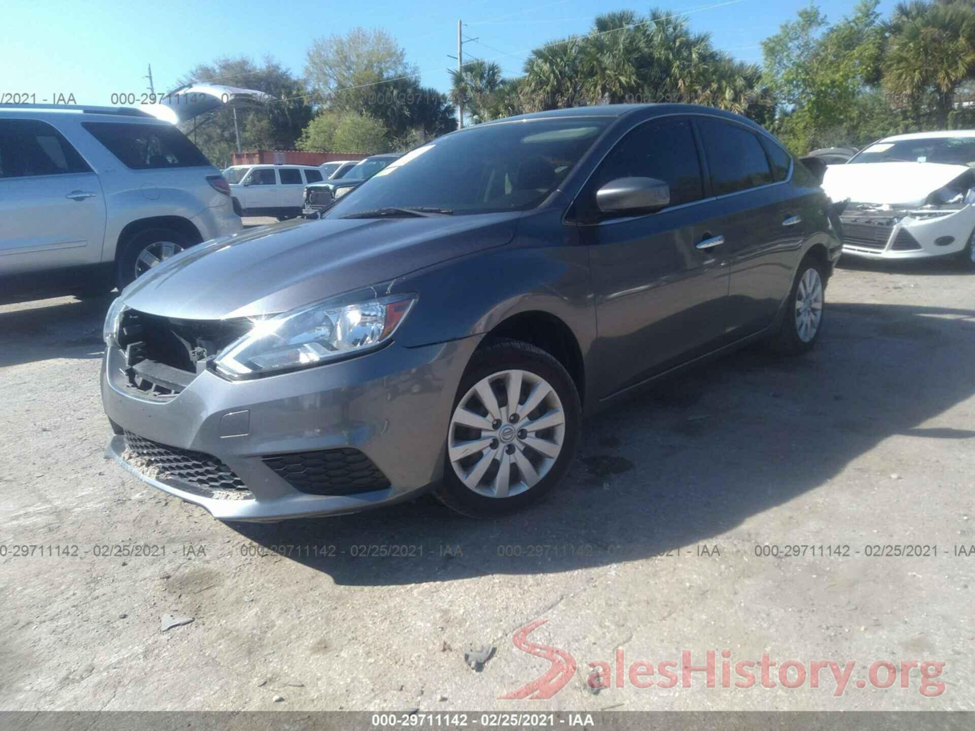 3N1AB7APXHL695592 2017 NISSAN SENTRA