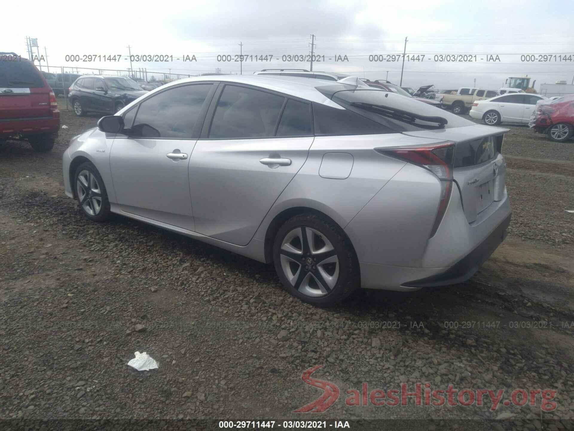 JTDKARFU9G3002634 2016 TOYOTA PRIUS