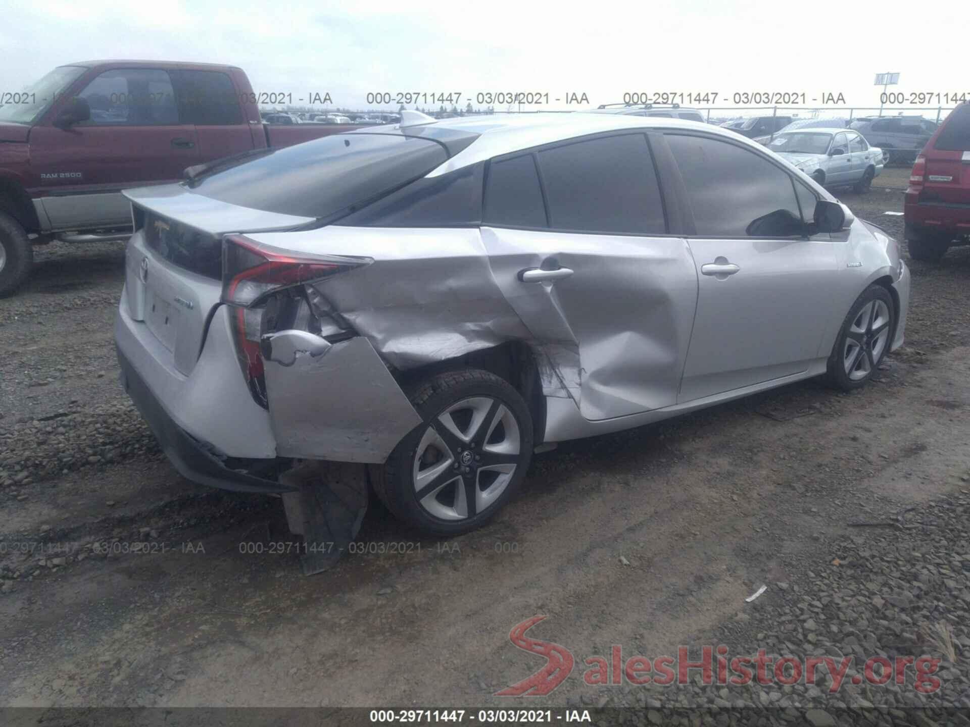 JTDKARFU9G3002634 2016 TOYOTA PRIUS