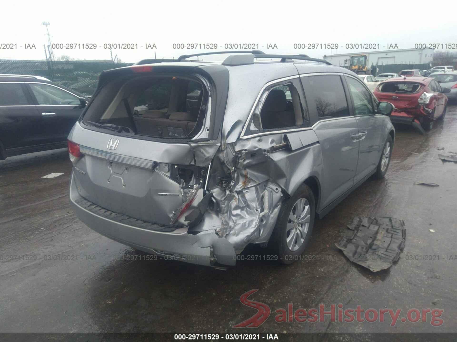 5FNRL5H31GB065591 2016 HONDA ODYSSEY