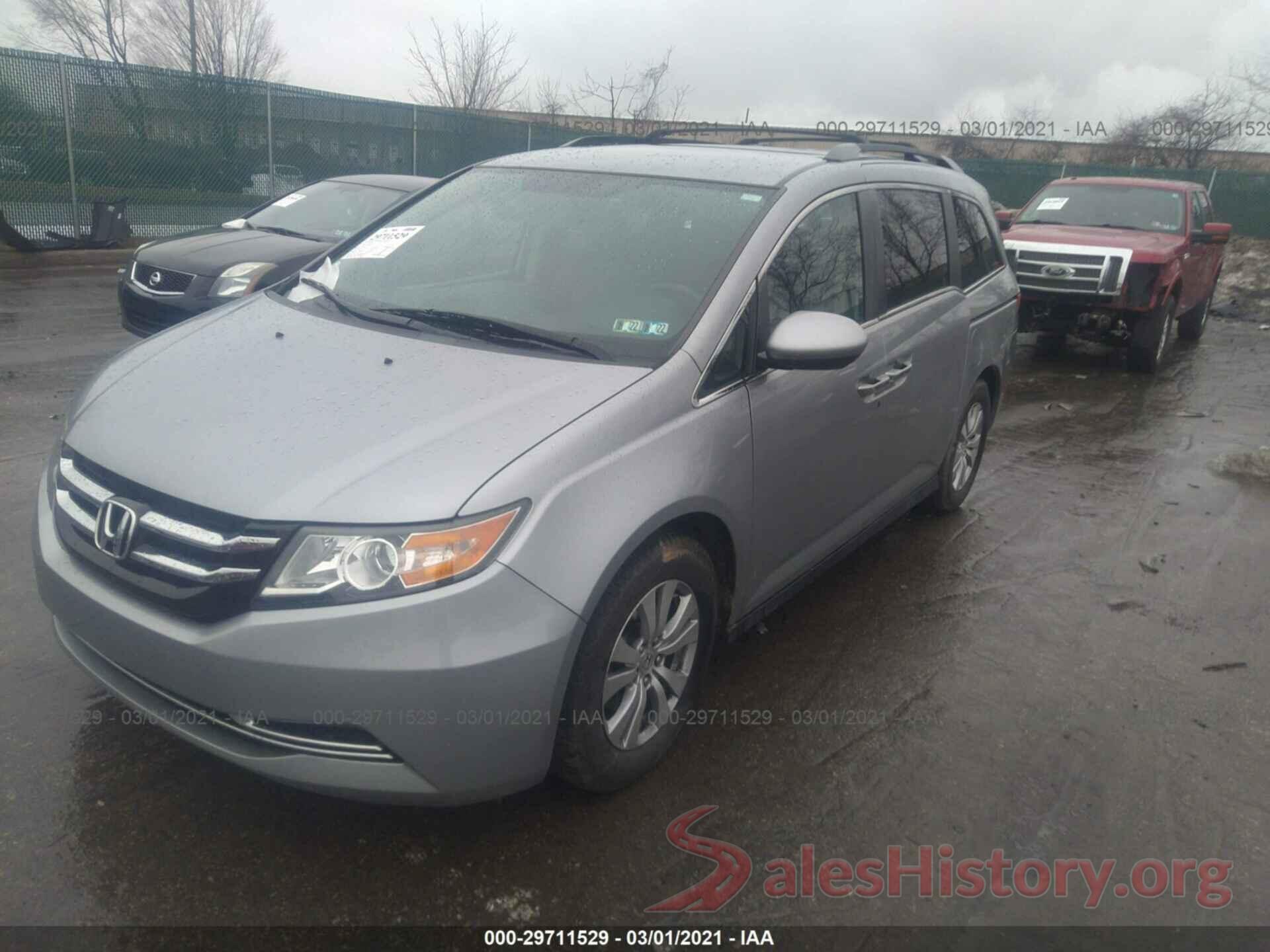 5FNRL5H31GB065591 2016 HONDA ODYSSEY