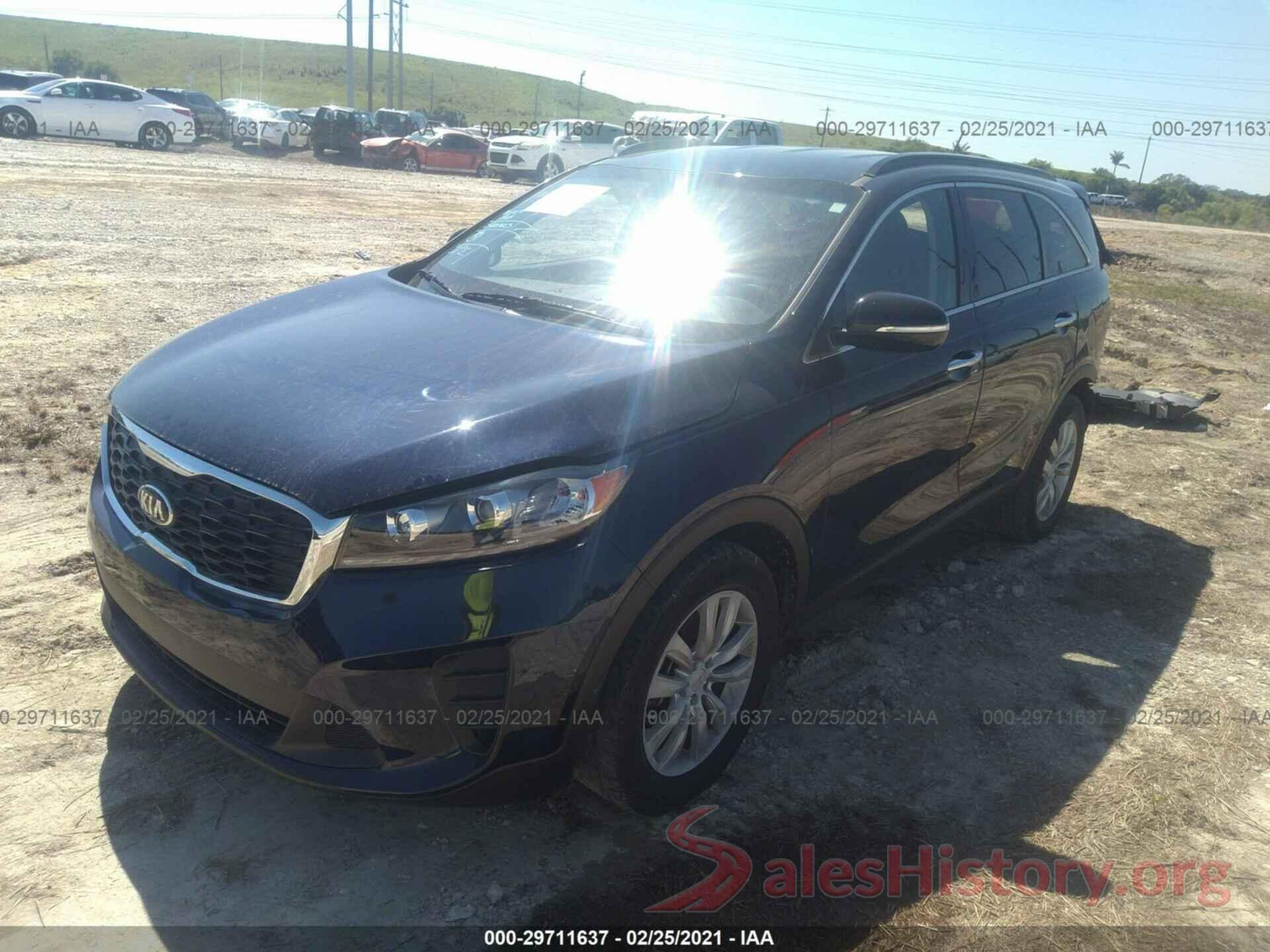 5XYPG4A58KG605621 2019 KIA SORENTO