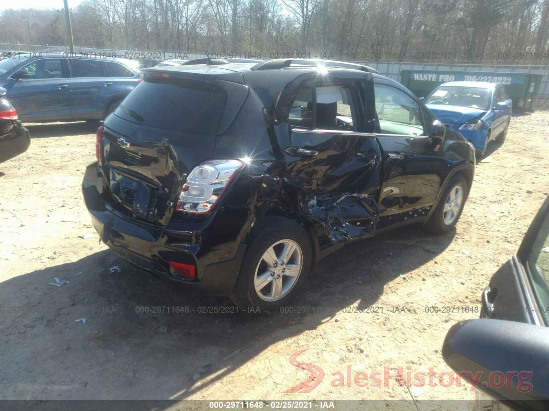 KL7CJLSB1LB053287 2020 CHEVROLET TRAX