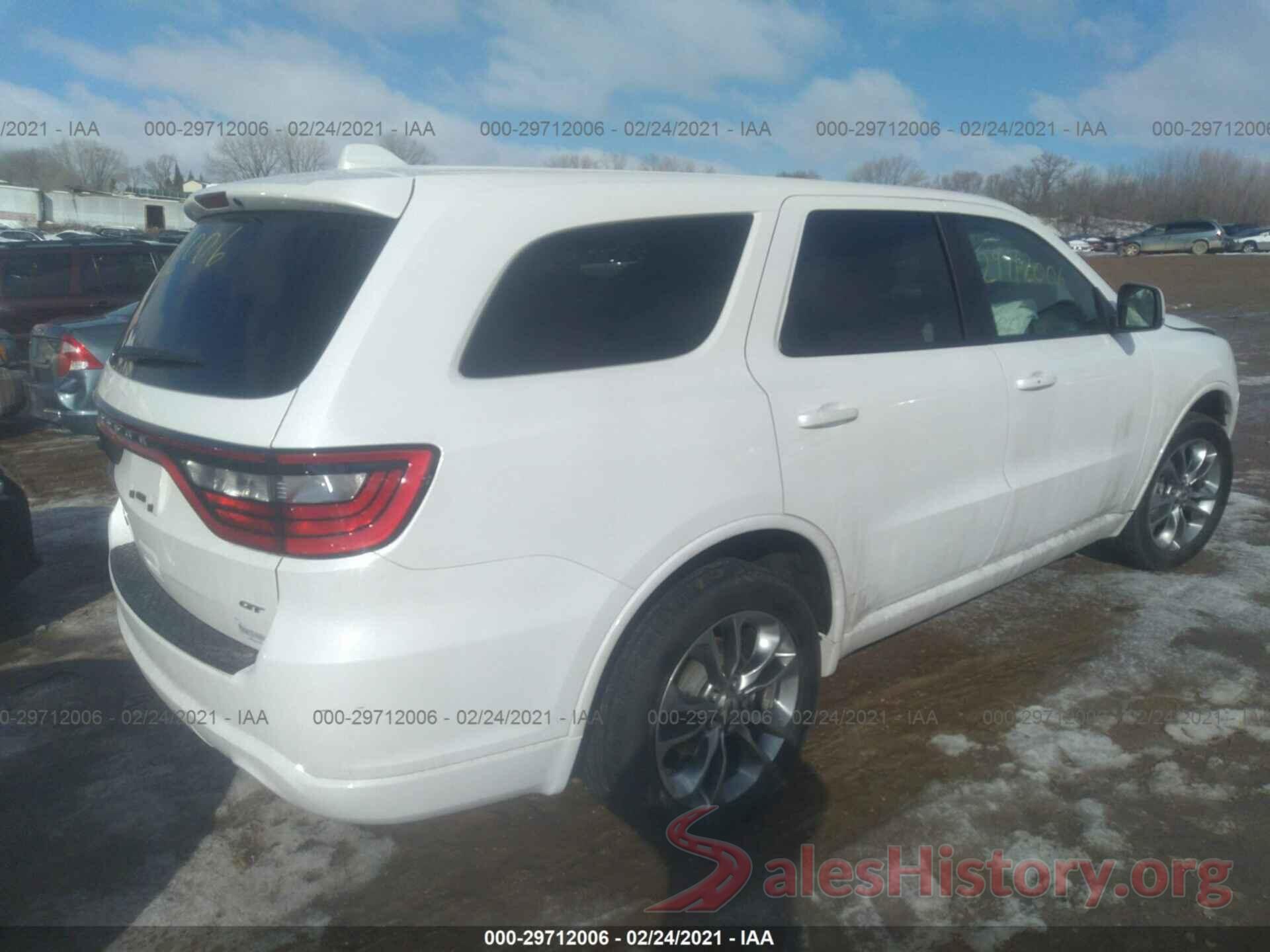 1C4RDJDGXKC576074 2019 DODGE DURANGO