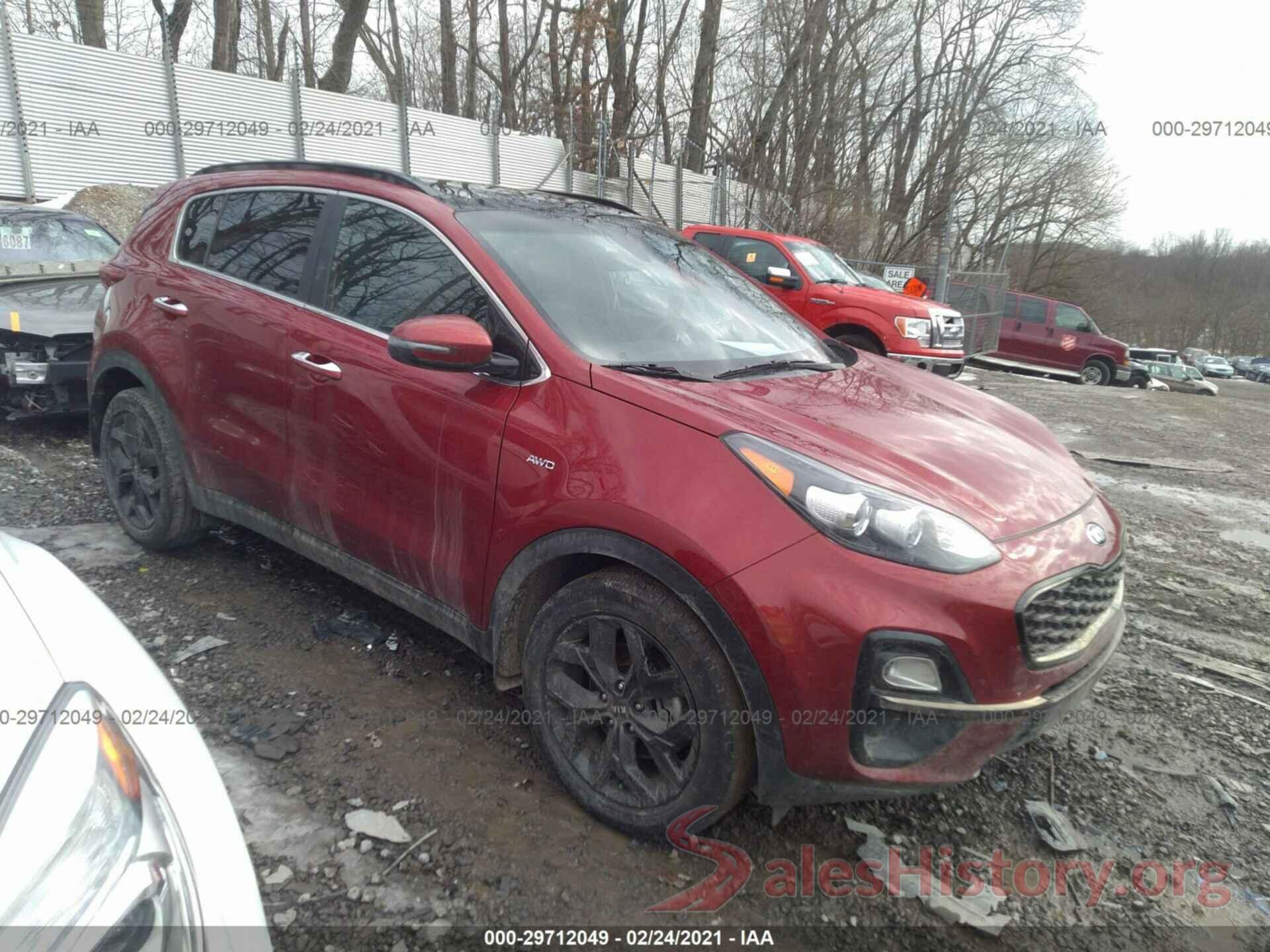 KNDP6CAC0L7769830 2020 KIA SPORTAGE