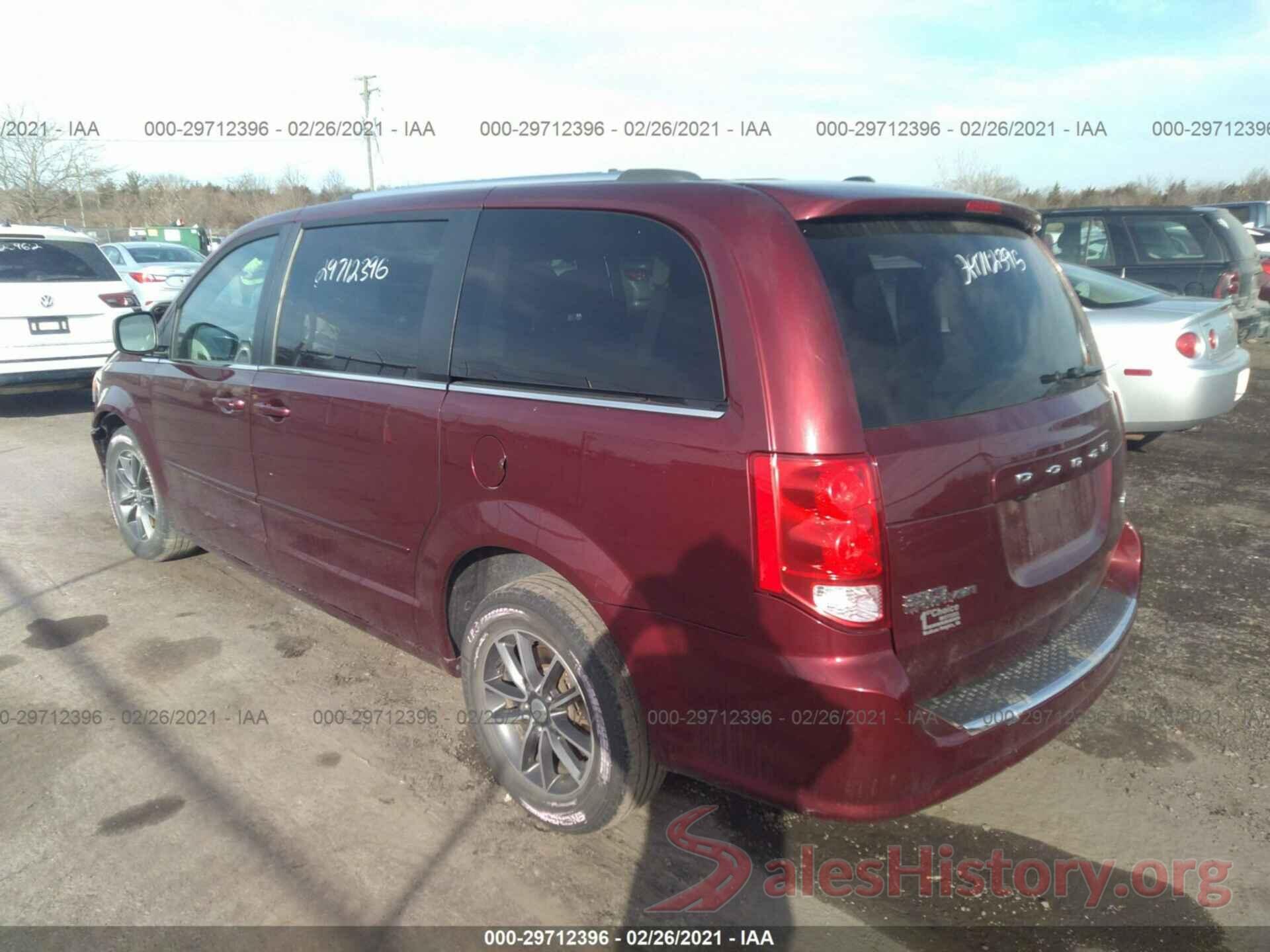 2C4RDGCGXHR858980 2017 DODGE GRAND CARAVAN