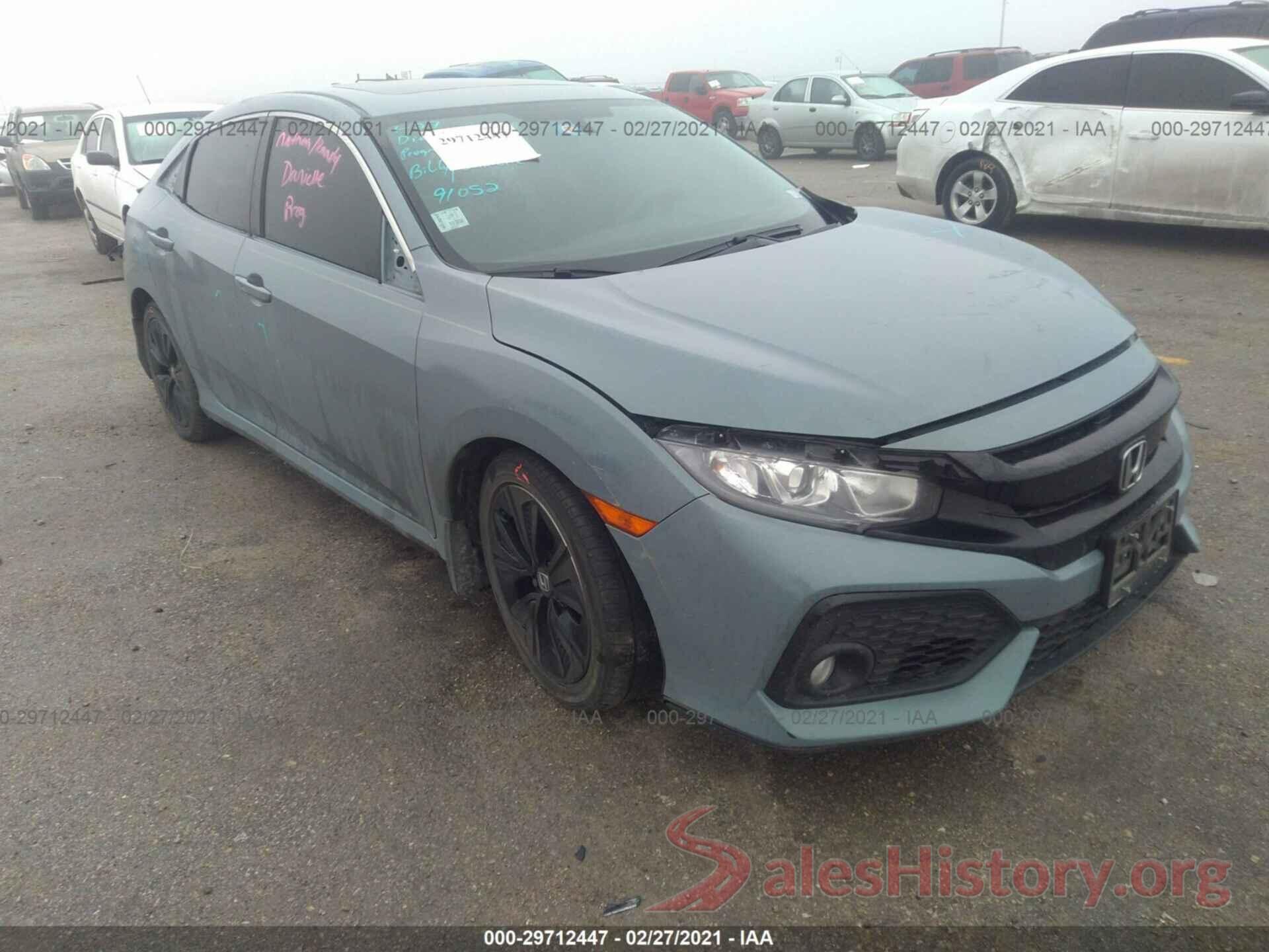 SHHFK7H58JU219500 2018 HONDA CIVIC HATCHBACK