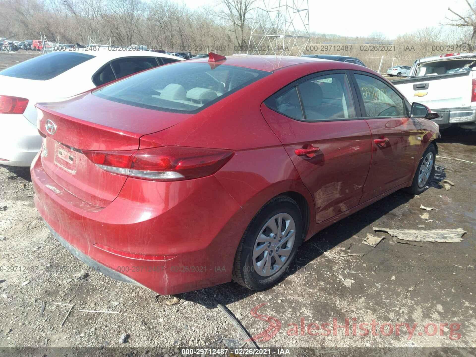 KMHD74LF5HU121367 2017 HYUNDAI ELANTRA