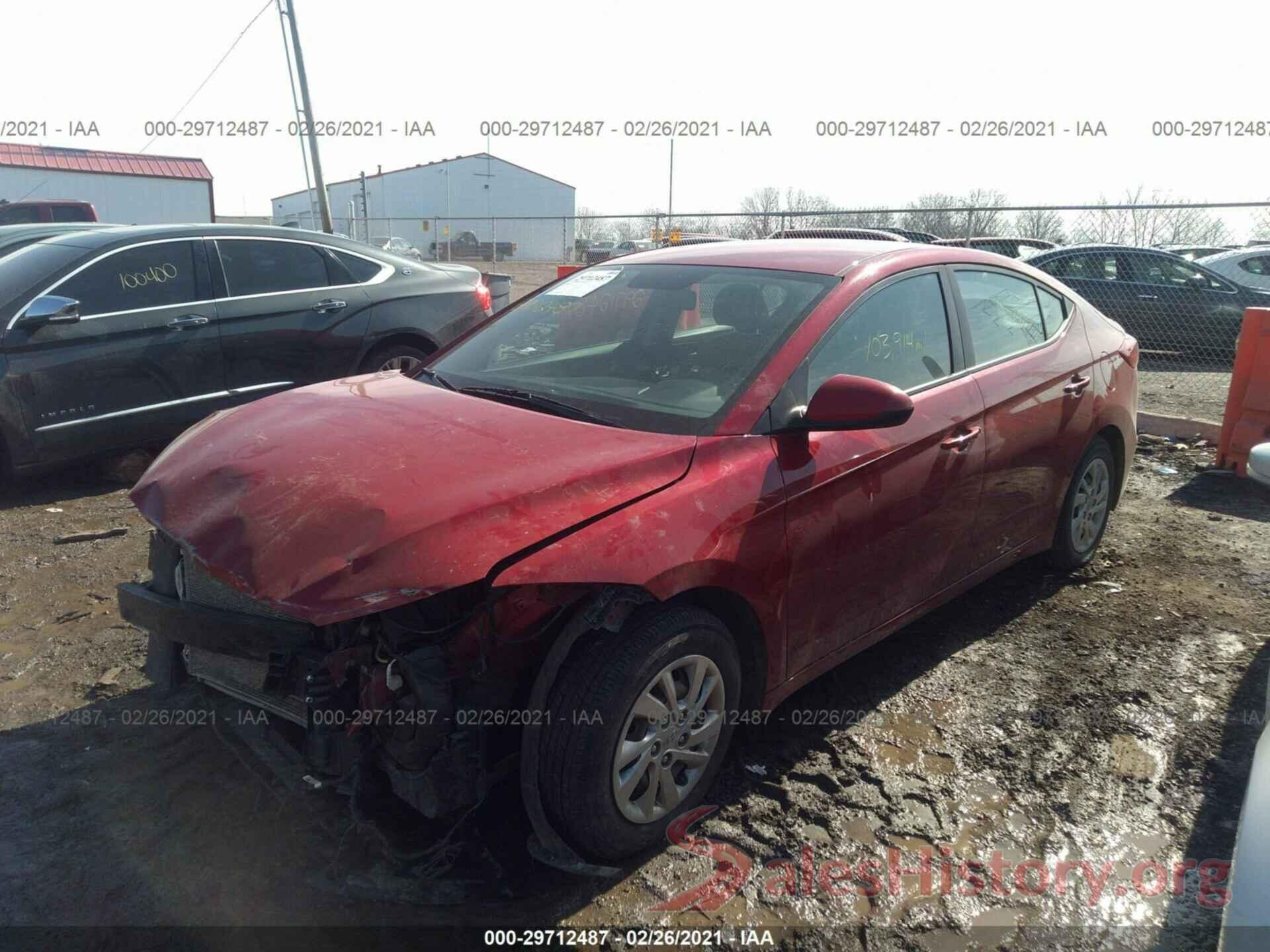 KMHD74LF5HU121367 2017 HYUNDAI ELANTRA