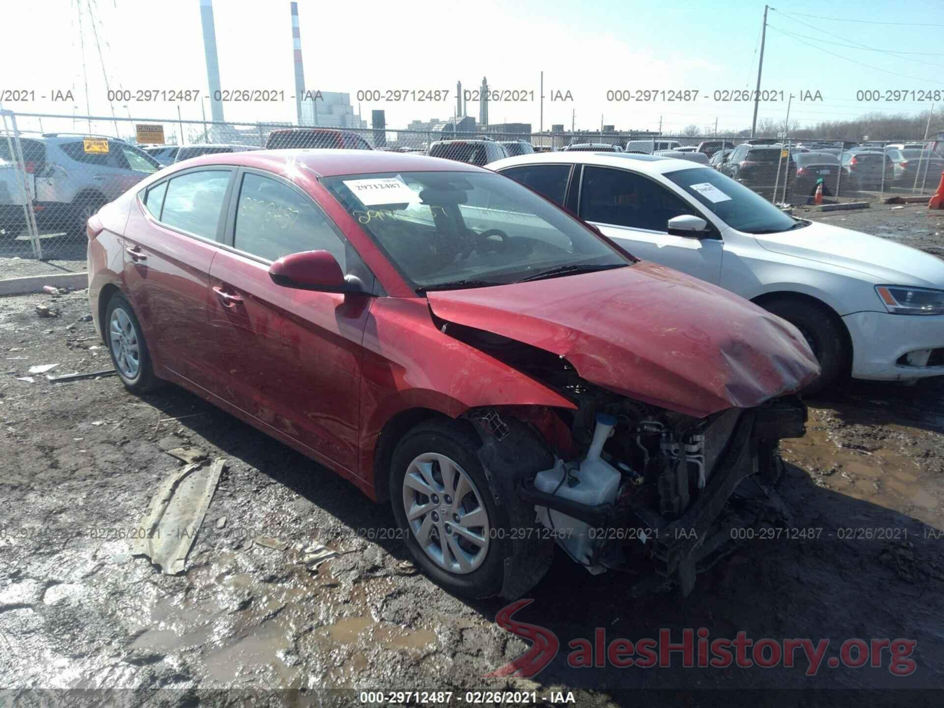 KMHD74LF5HU121367 2017 HYUNDAI ELANTRA