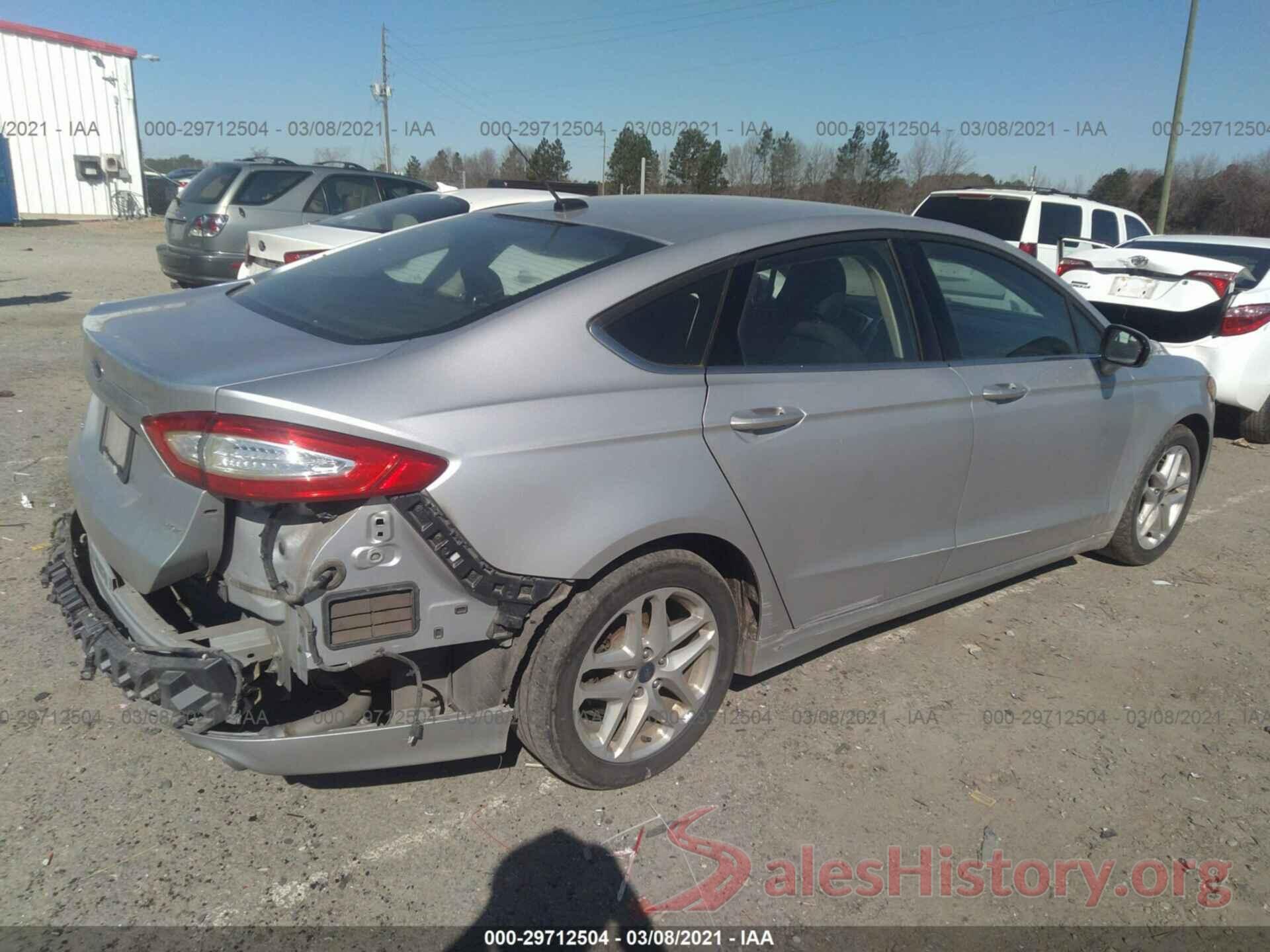 1FA6P0H75G5126834 2016 FORD FUSION