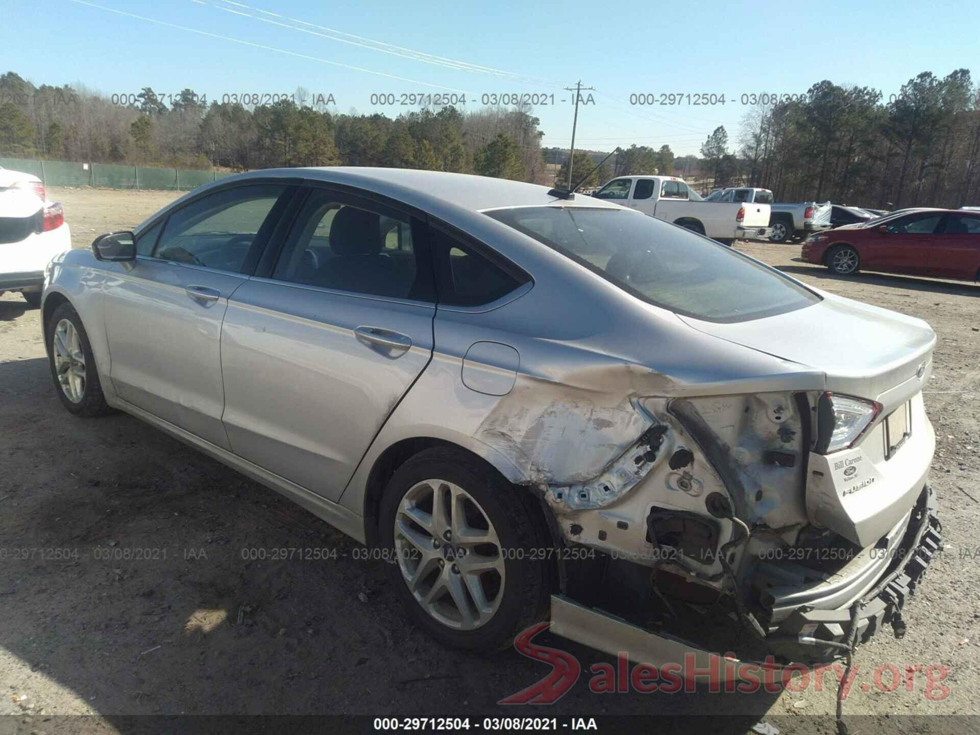 1FA6P0H75G5126834 2016 FORD FUSION