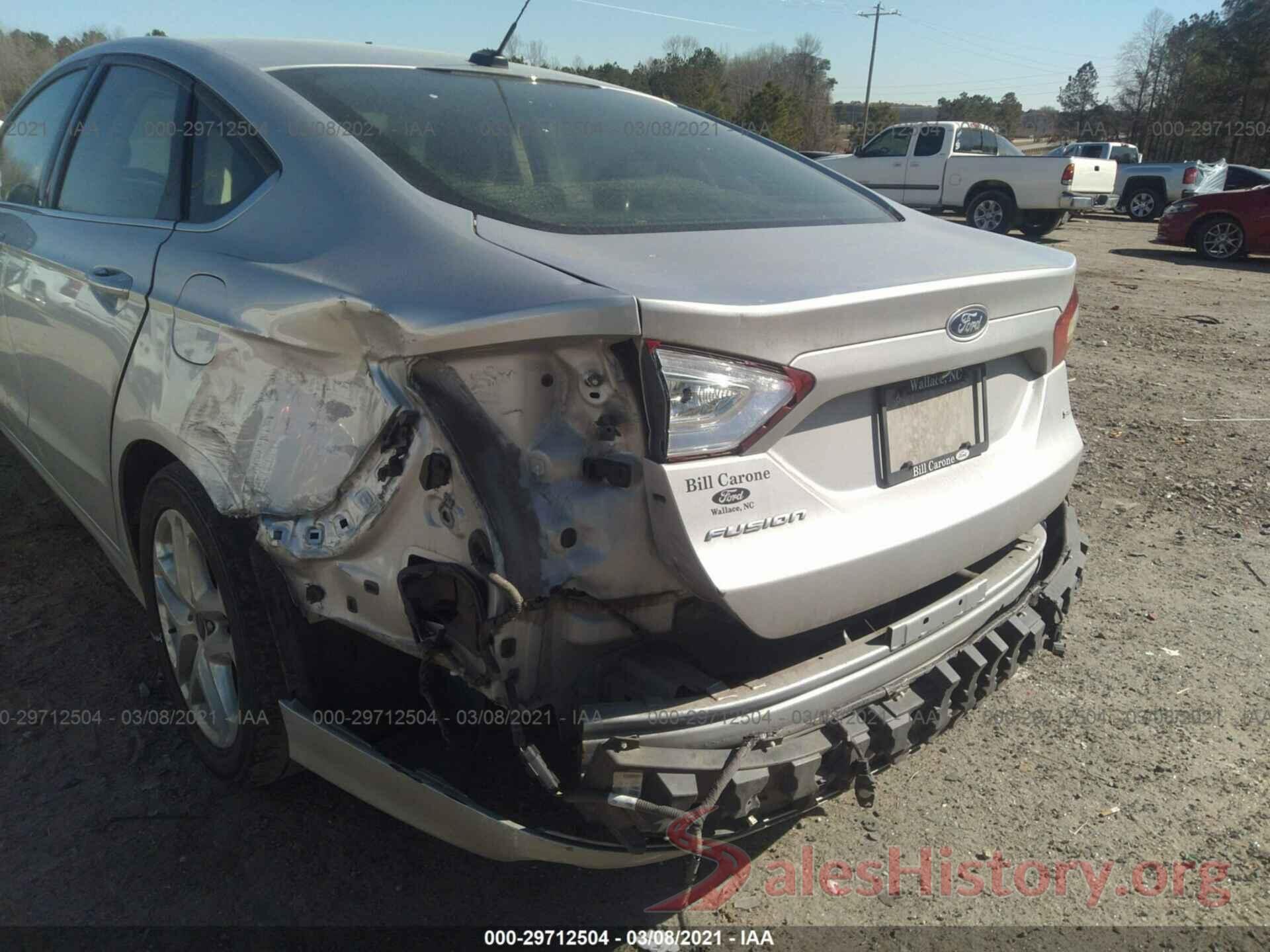 1FA6P0H75G5126834 2016 FORD FUSION