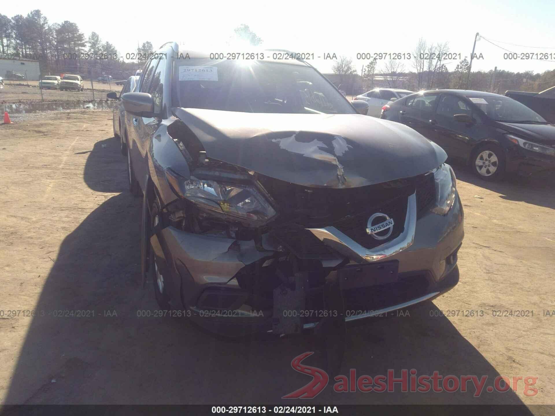 KNMAT2MTXGP697190 2016 NISSAN ROGUE