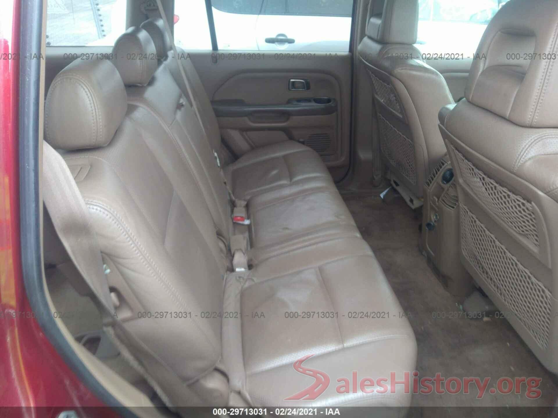 5TFEM5F18GX100078 2004 HONDA PILOT