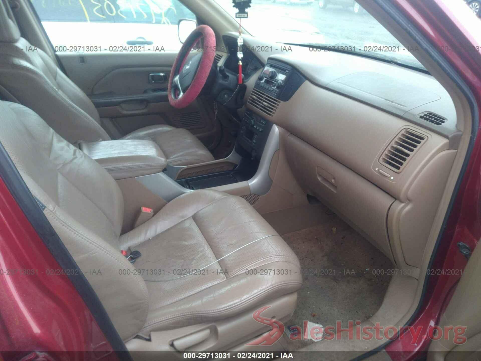 5TFEM5F18GX100078 2004 HONDA PILOT