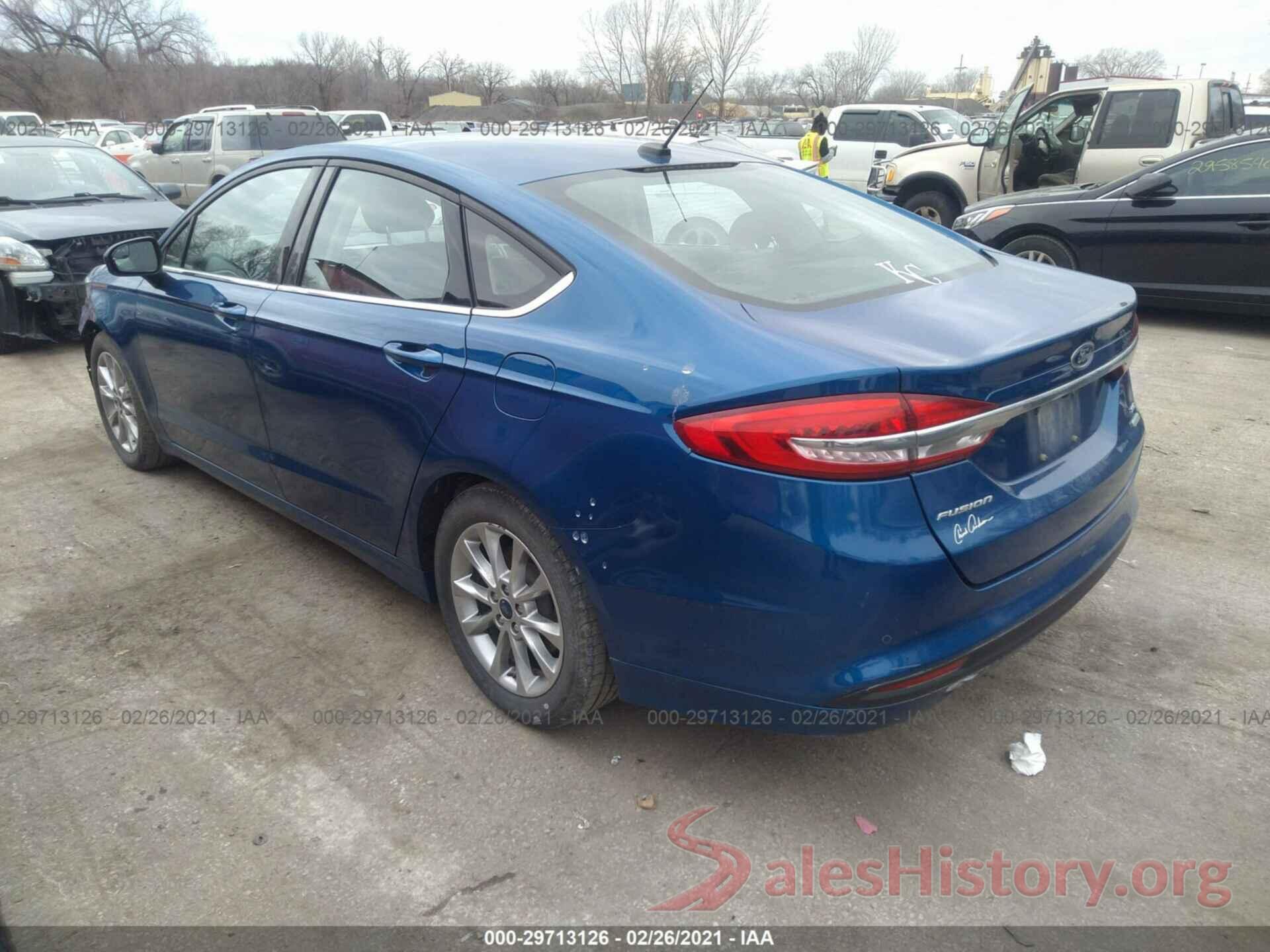 3FA6P0HD8HR283987 2017 FORD FUSION