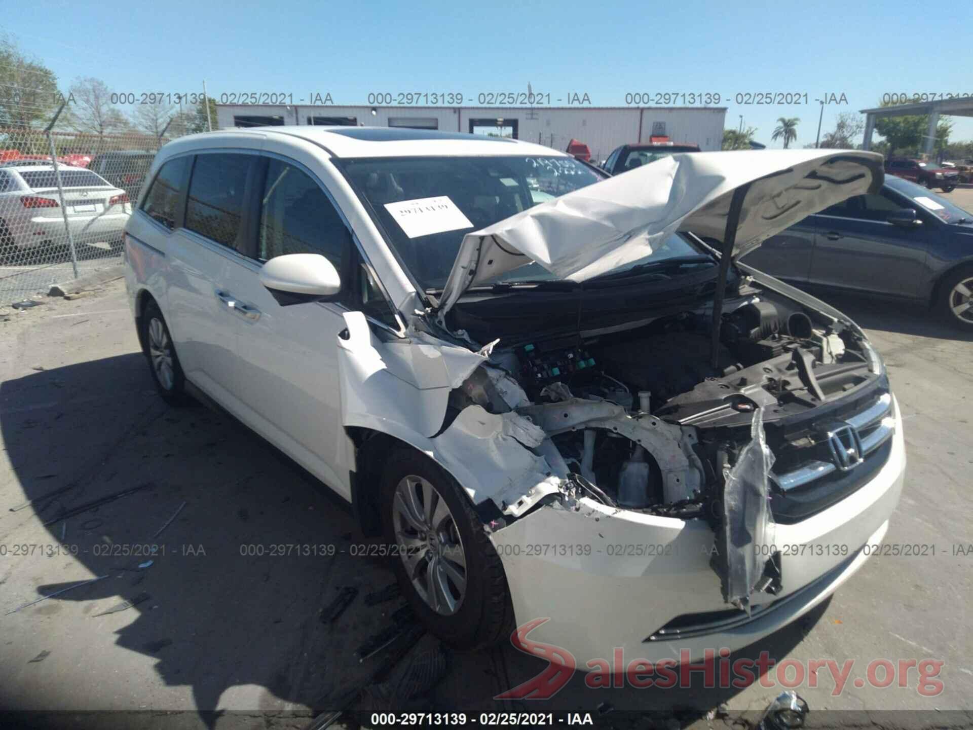 5FNRL5H61GB044847 2016 HONDA ODYSSEY