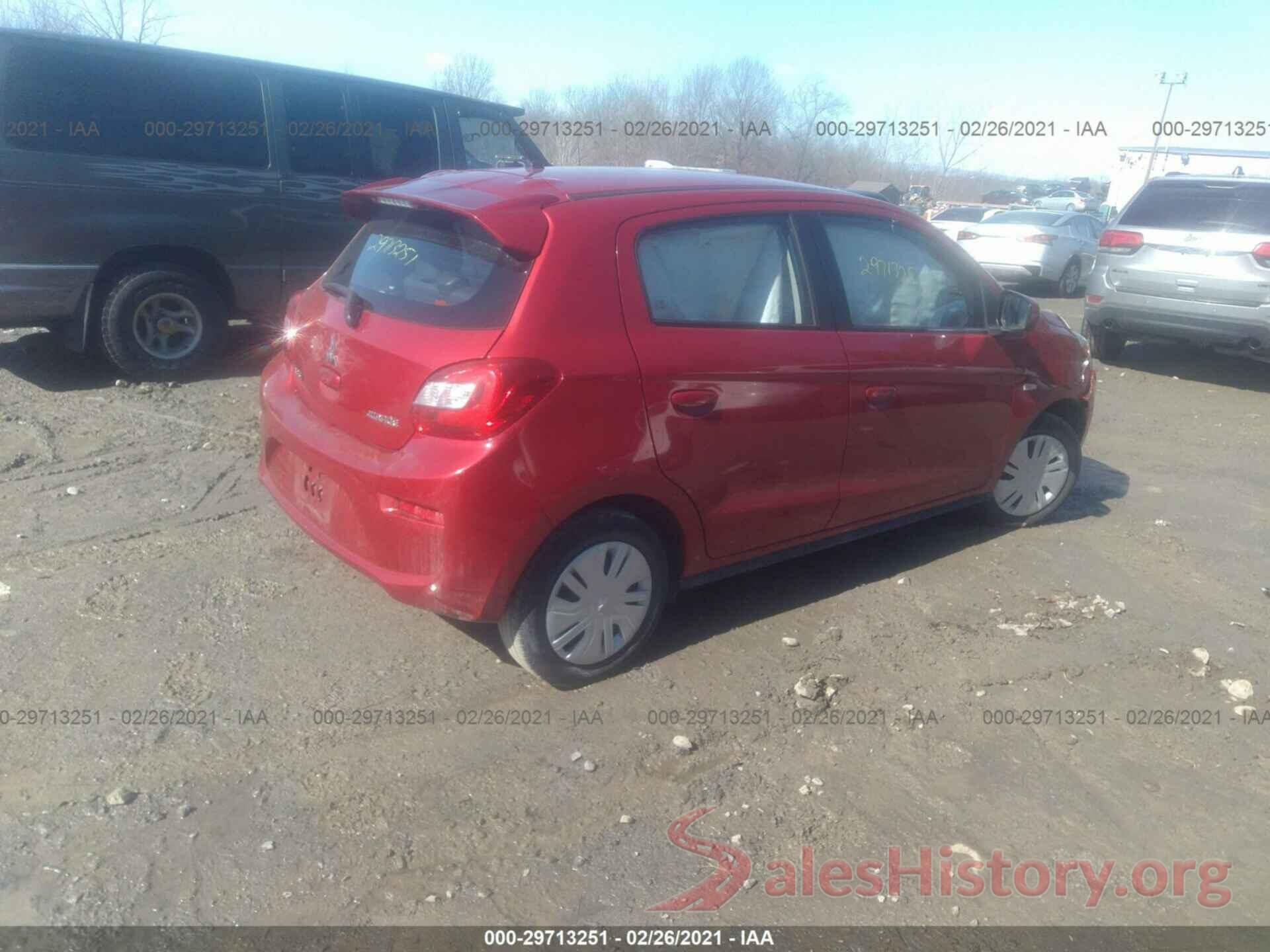 ML32A3HJ8HH006682 2017 MITSUBISHI MIRAGE