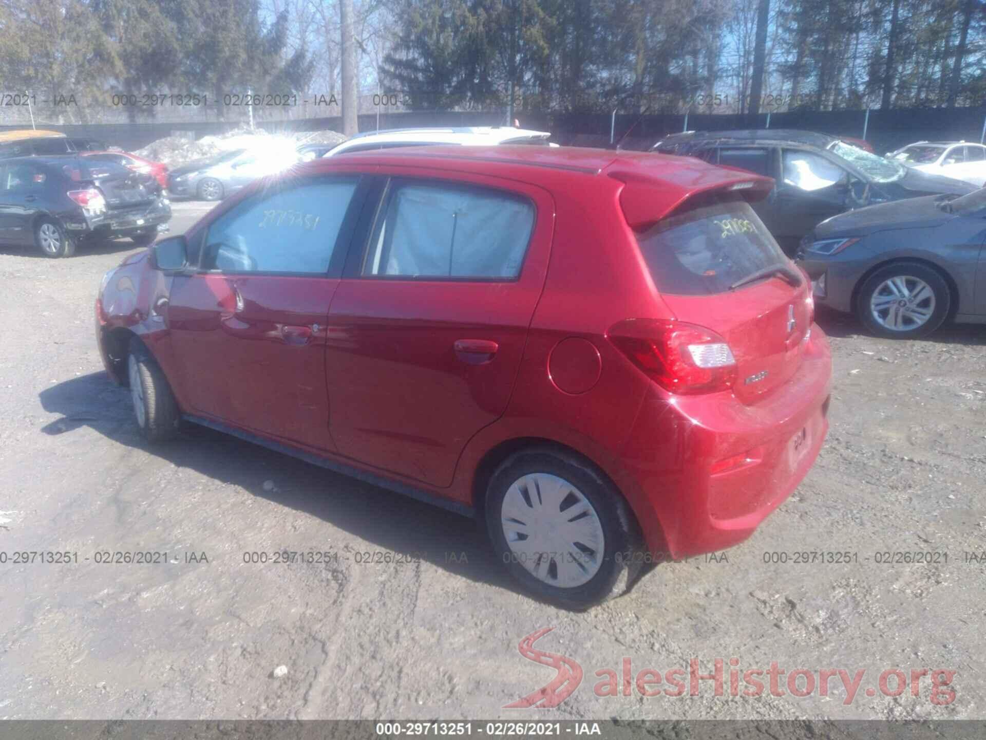 ML32A3HJ8HH006682 2017 MITSUBISHI MIRAGE