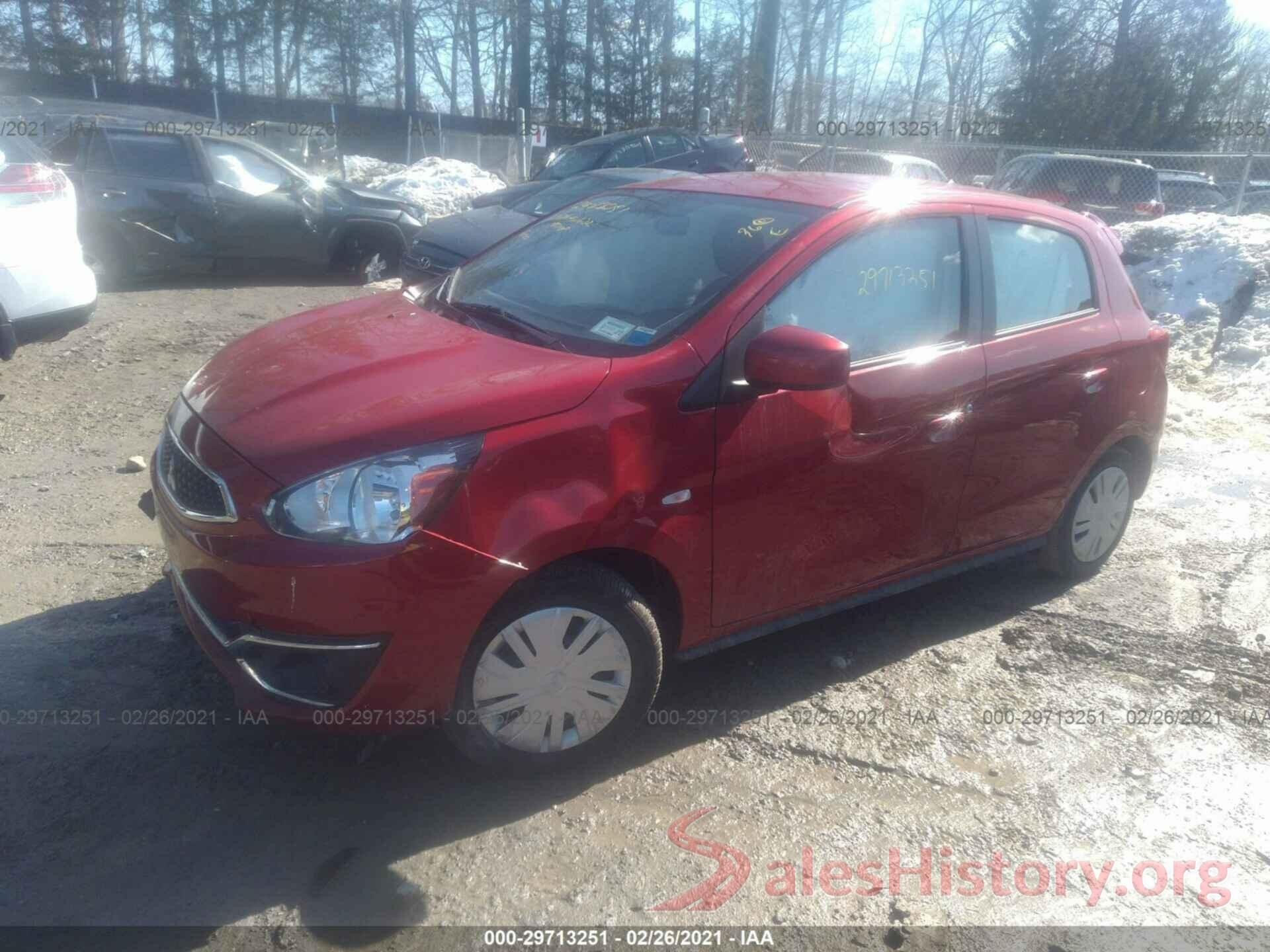 ML32A3HJ8HH006682 2017 MITSUBISHI MIRAGE