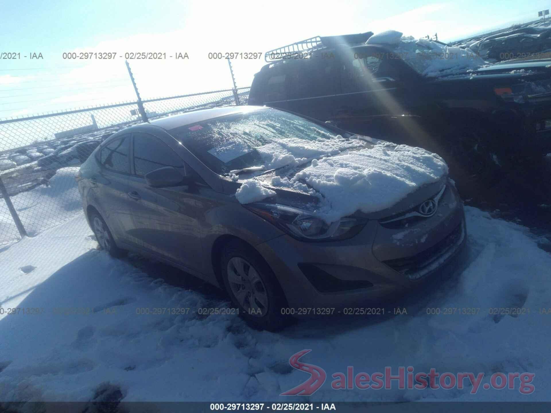 5NPDH4AE2GH739248 2016 HYUNDAI ELANTRA