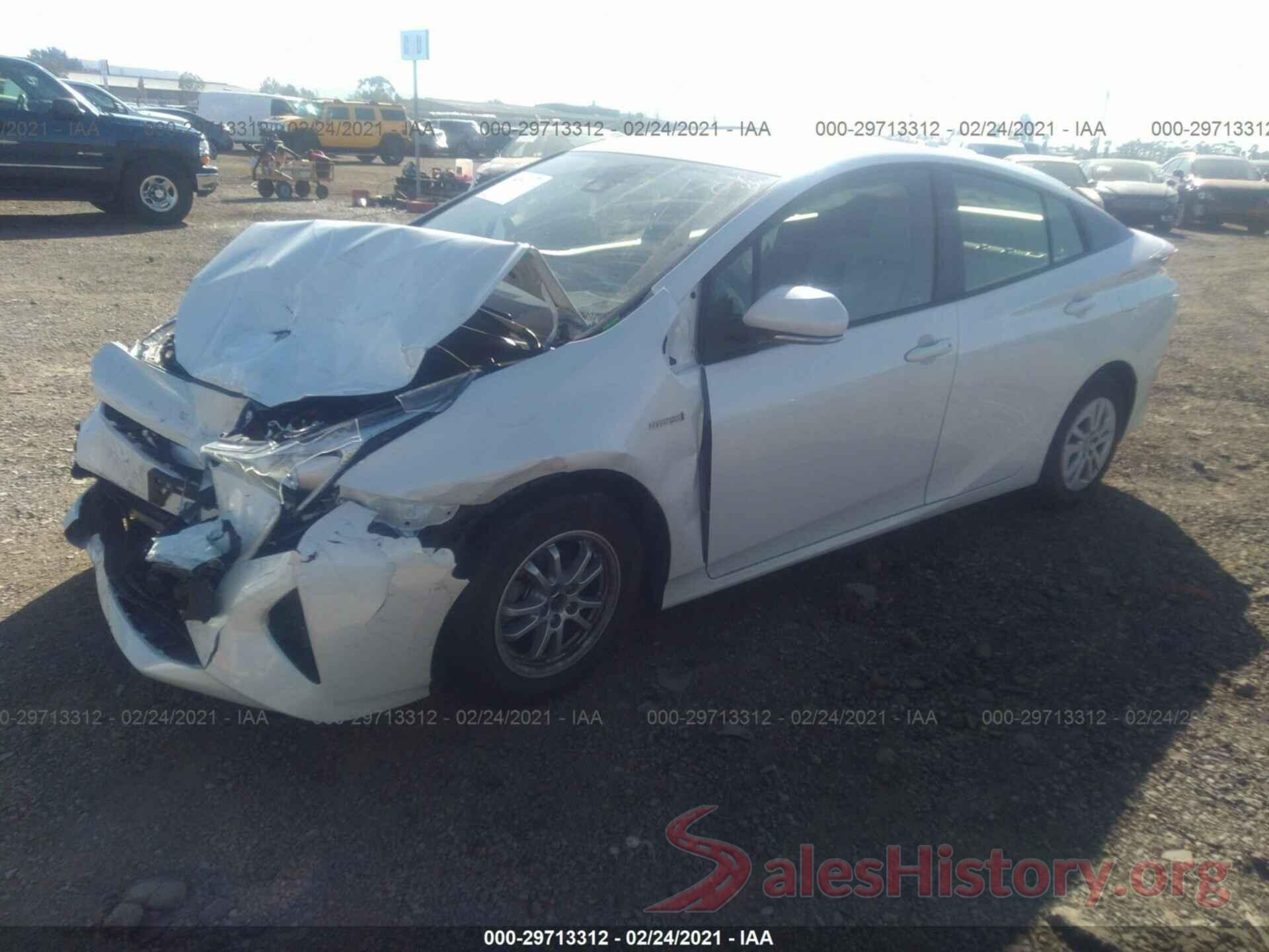 JTDKBRFU0H3037108 2017 TOYOTA PRIUS