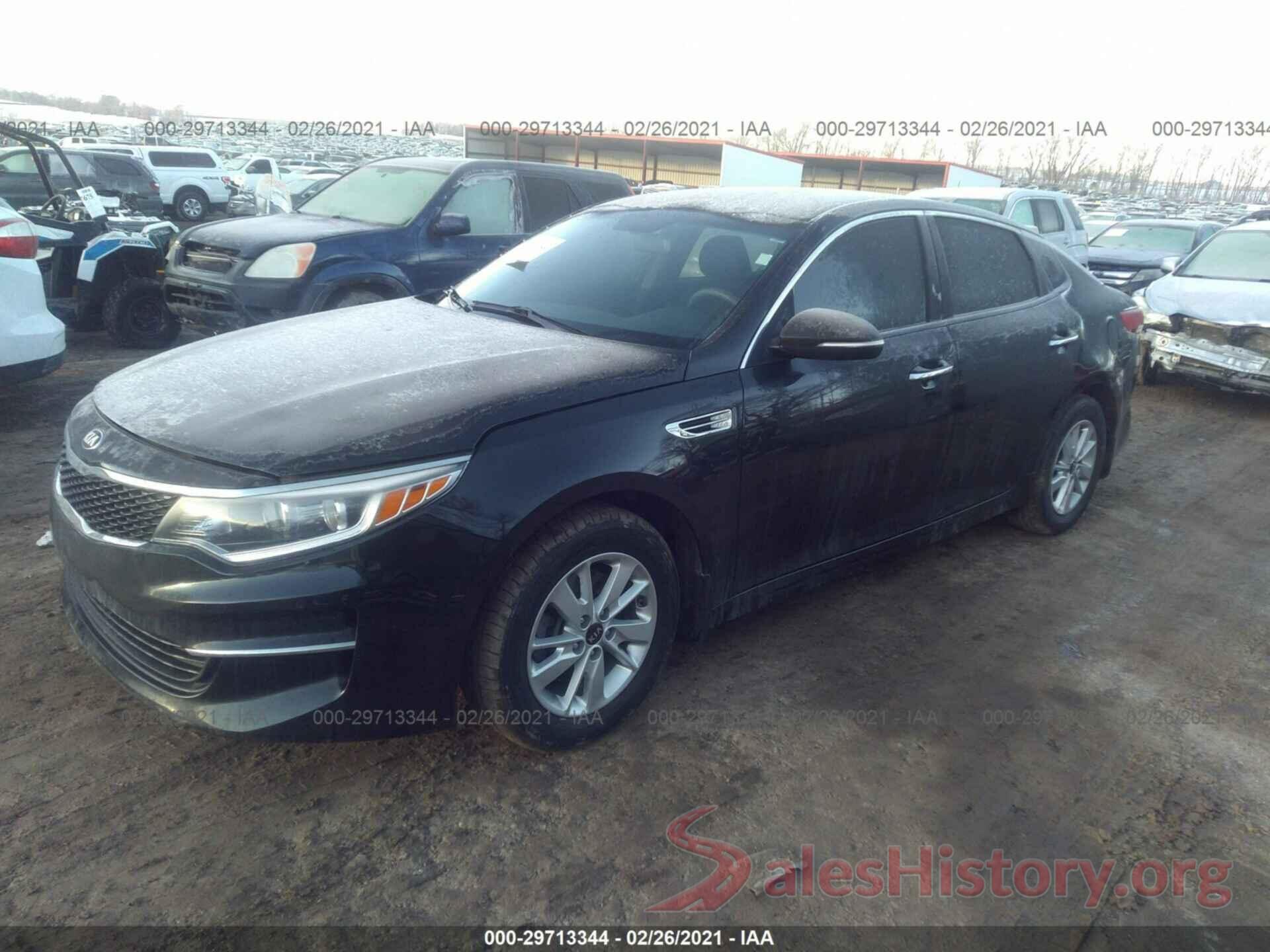 KNAGT4L34G5110725 2016 KIA OPTIMA