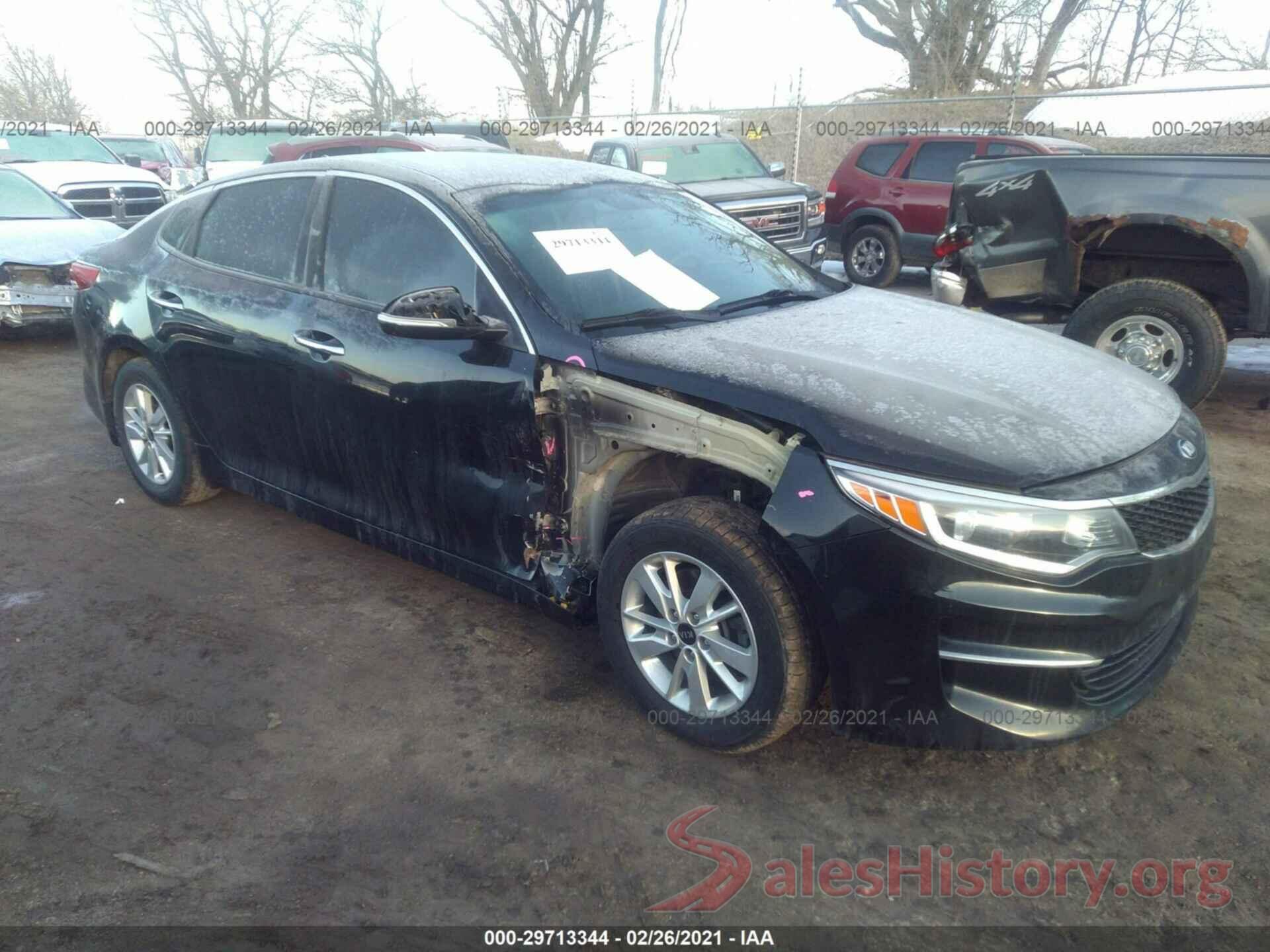 KNAGT4L34G5110725 2016 KIA OPTIMA