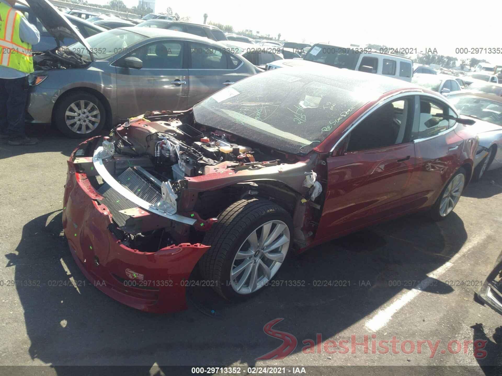 5YJ3E1EA1JF050852 2018 TESLA MODEL 3