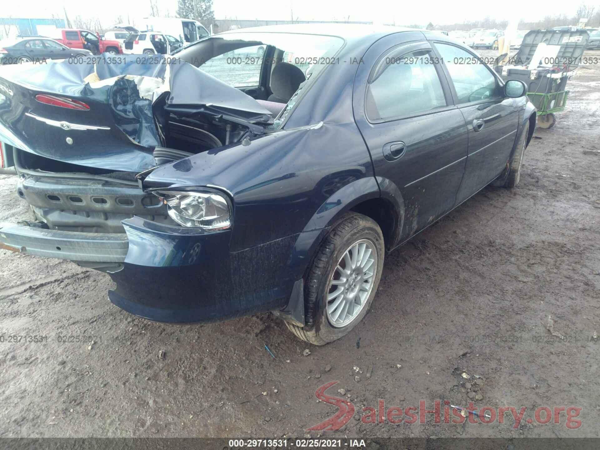 KNMAT2MV7GP660776 2004 CHRYSLER SEBRING