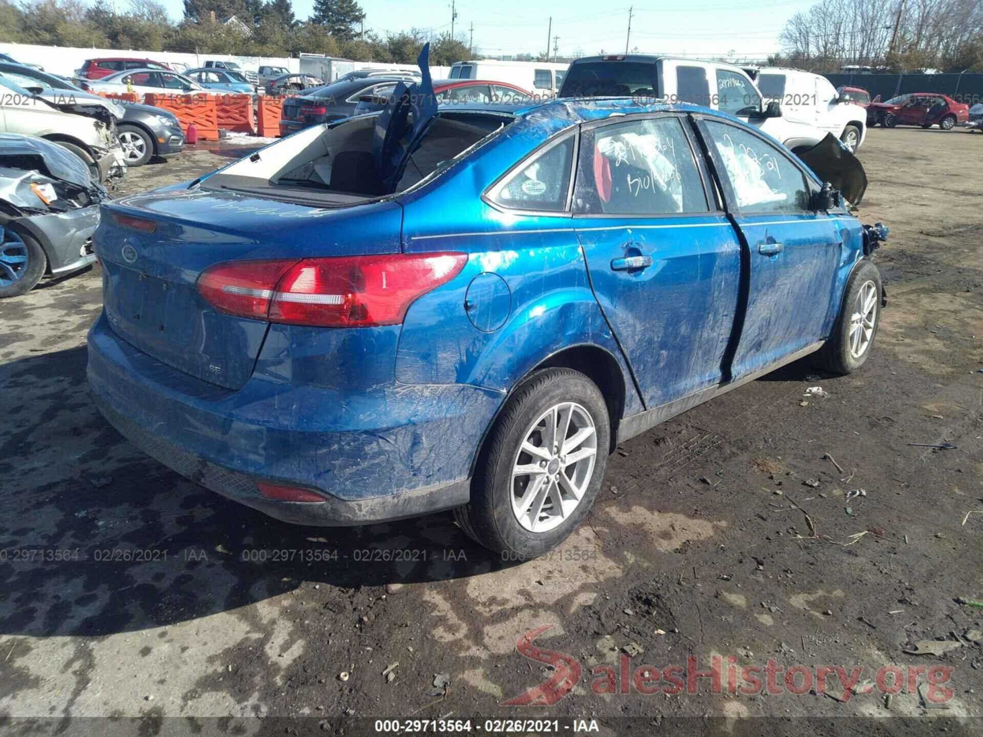 1FADP3F2XJL238998 2018 FORD FOCUS