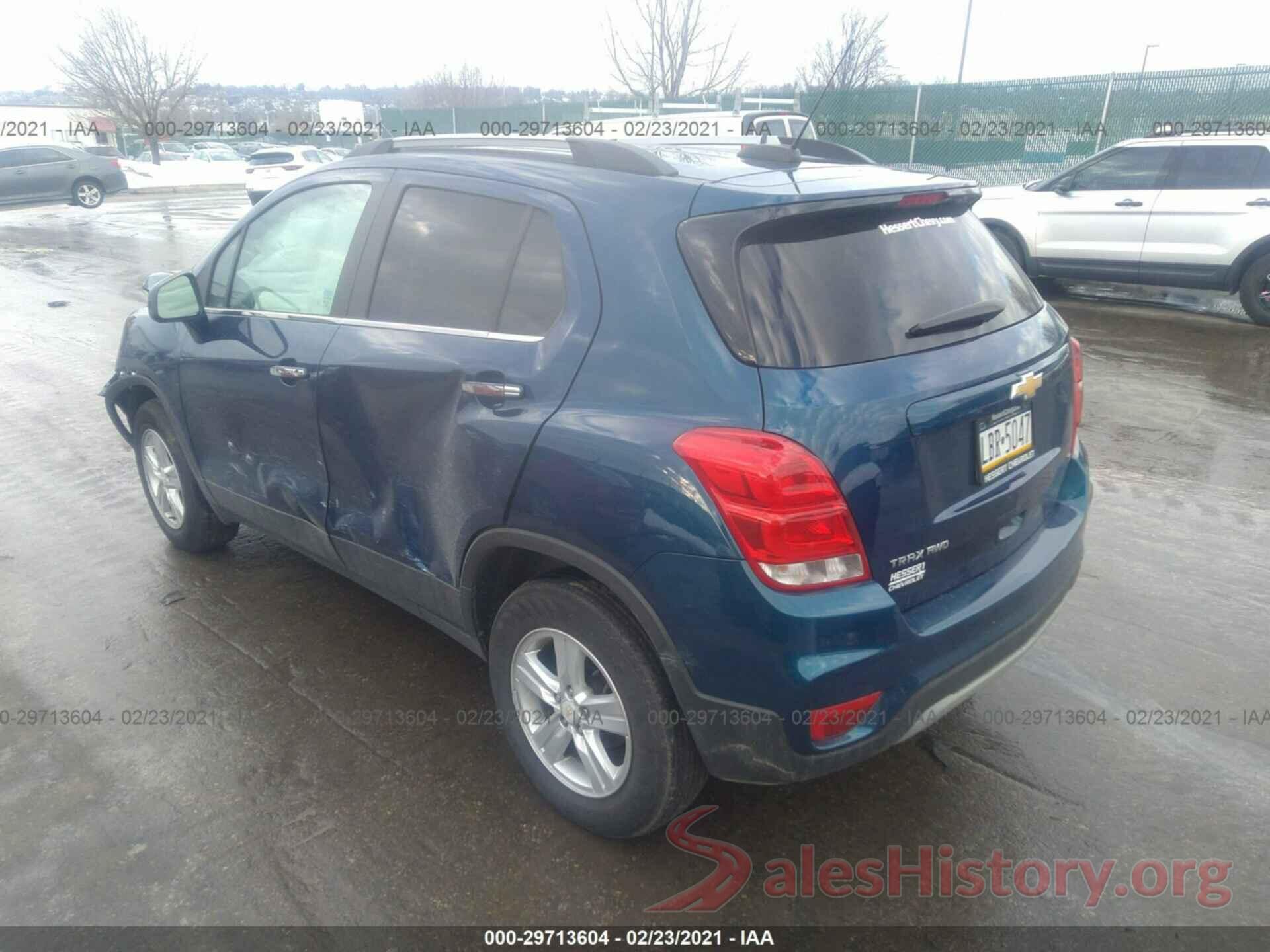 3GNCJPSB2KL283841 2019 CHEVROLET TRAX