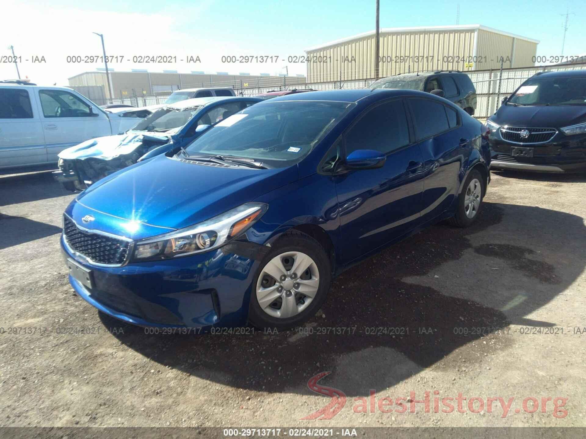 3KPFK4A79JE181860 2018 KIA FORTE