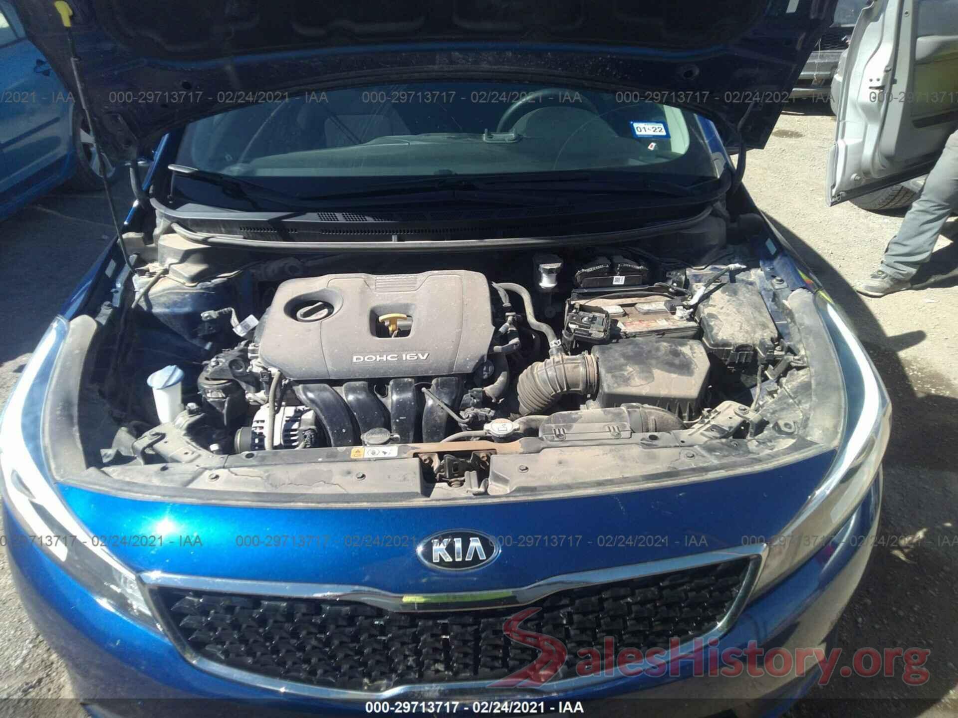 3KPFK4A79JE181860 2018 KIA FORTE