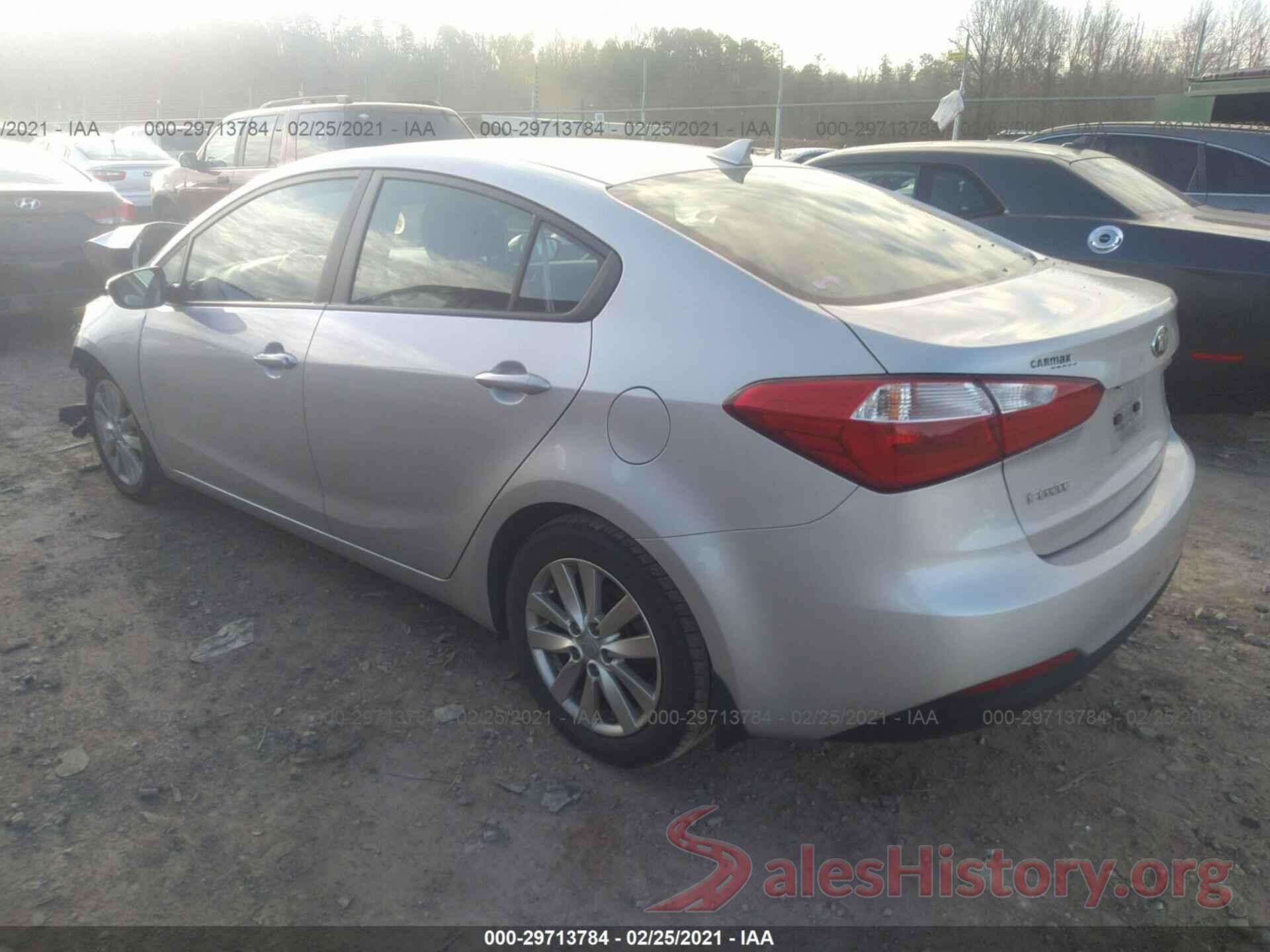 KNAFX4A64G5609151 2016 KIA FORTE