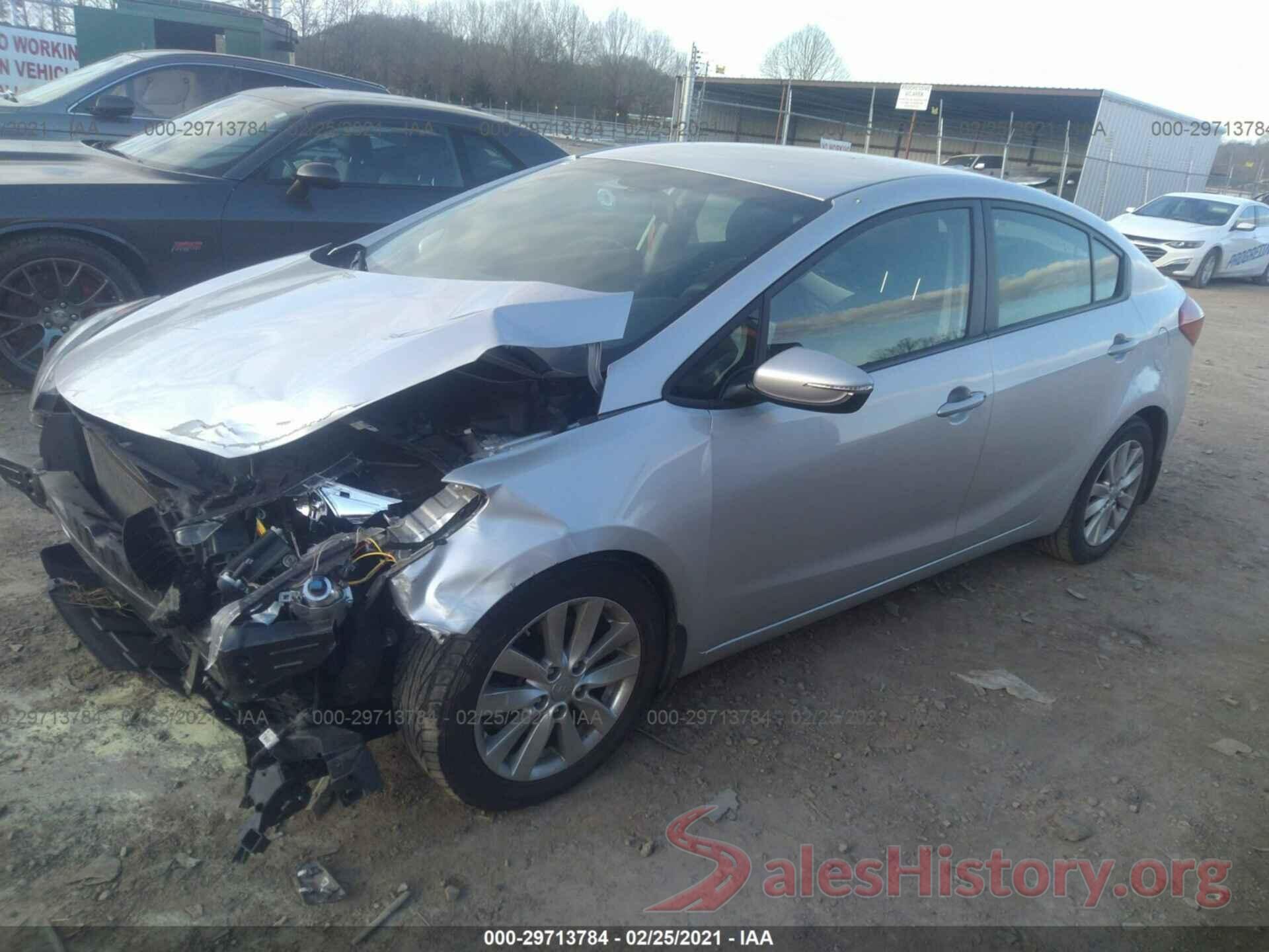 KNAFX4A64G5609151 2016 KIA FORTE