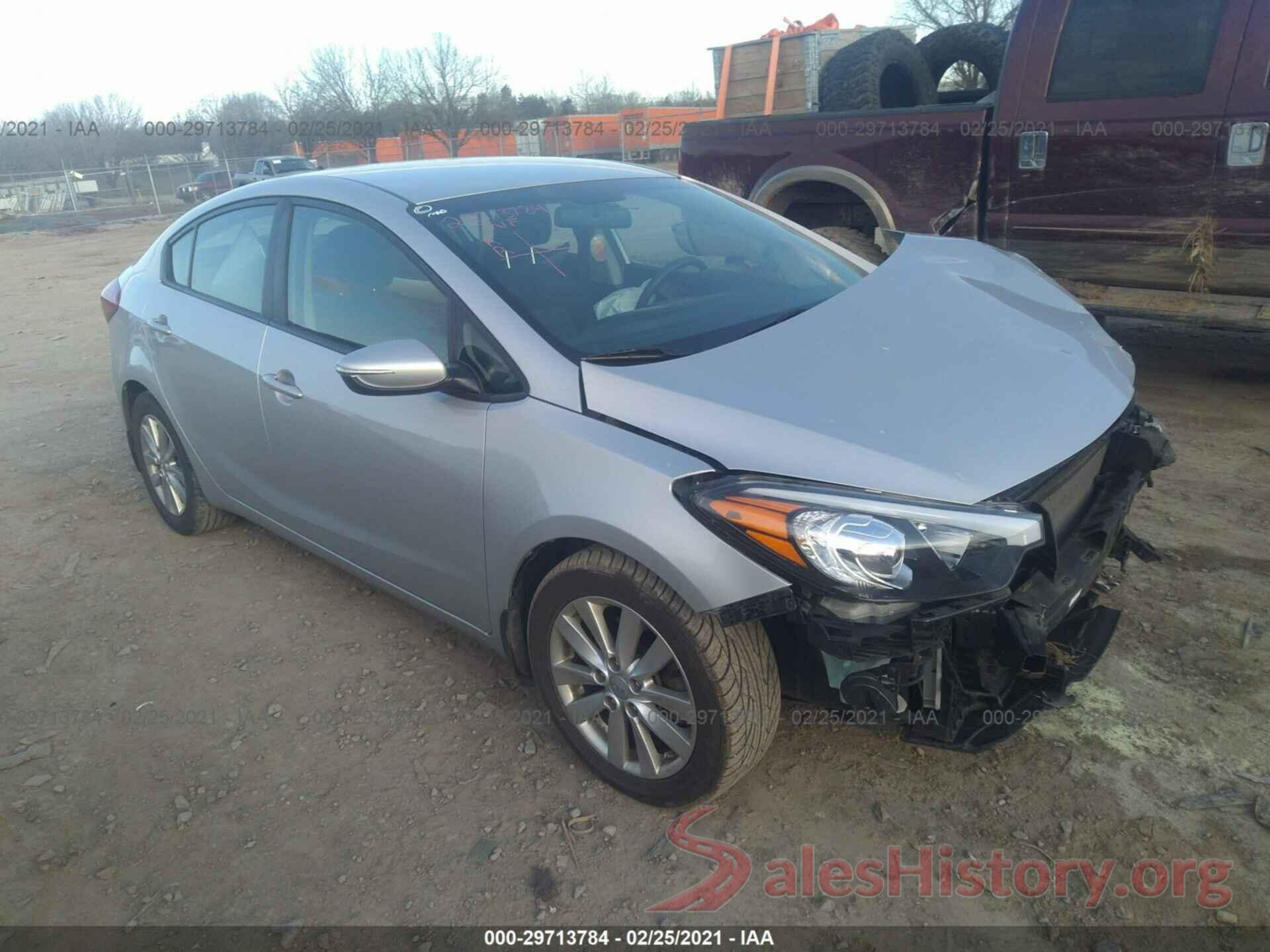 KNAFX4A64G5609151 2016 KIA FORTE