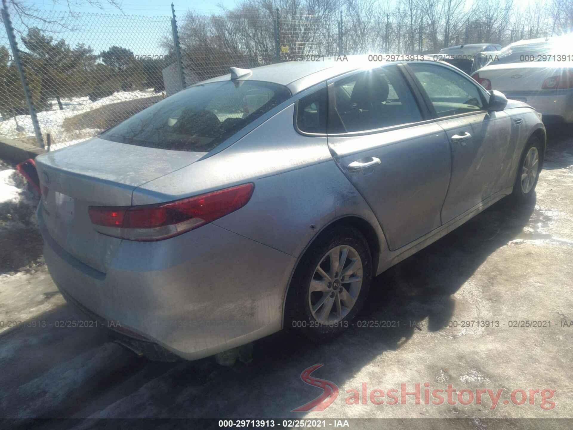 5XXGT4L38GG017799 2016 KIA OPTIMA